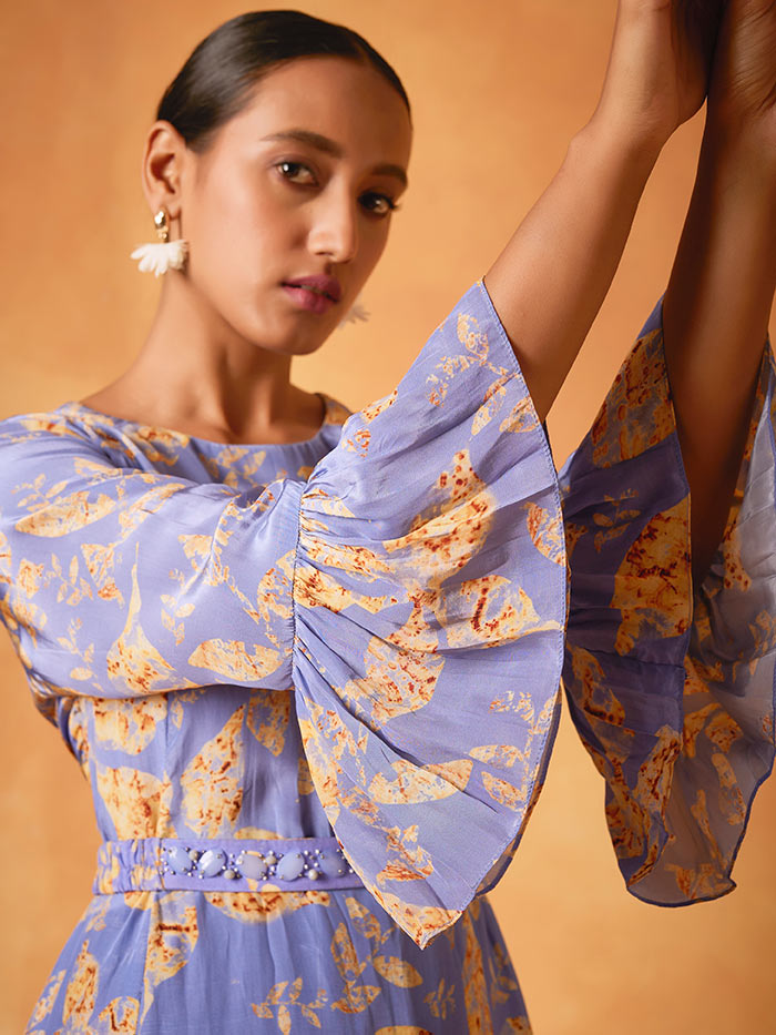 Short Frilled Dress | Shop Saundh