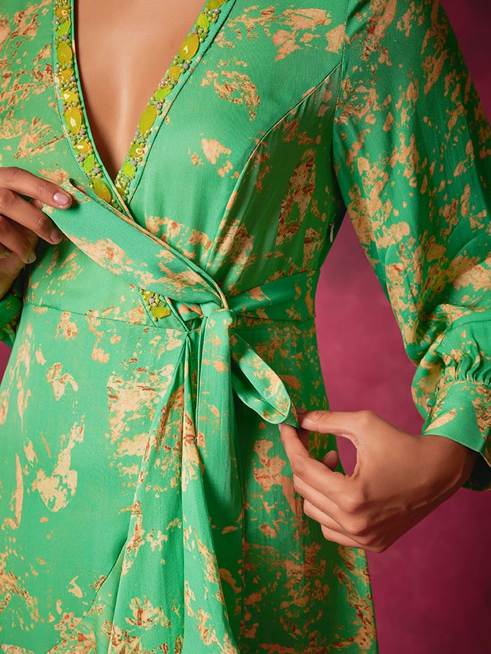 Short Frilled Dress | Shop Saundh