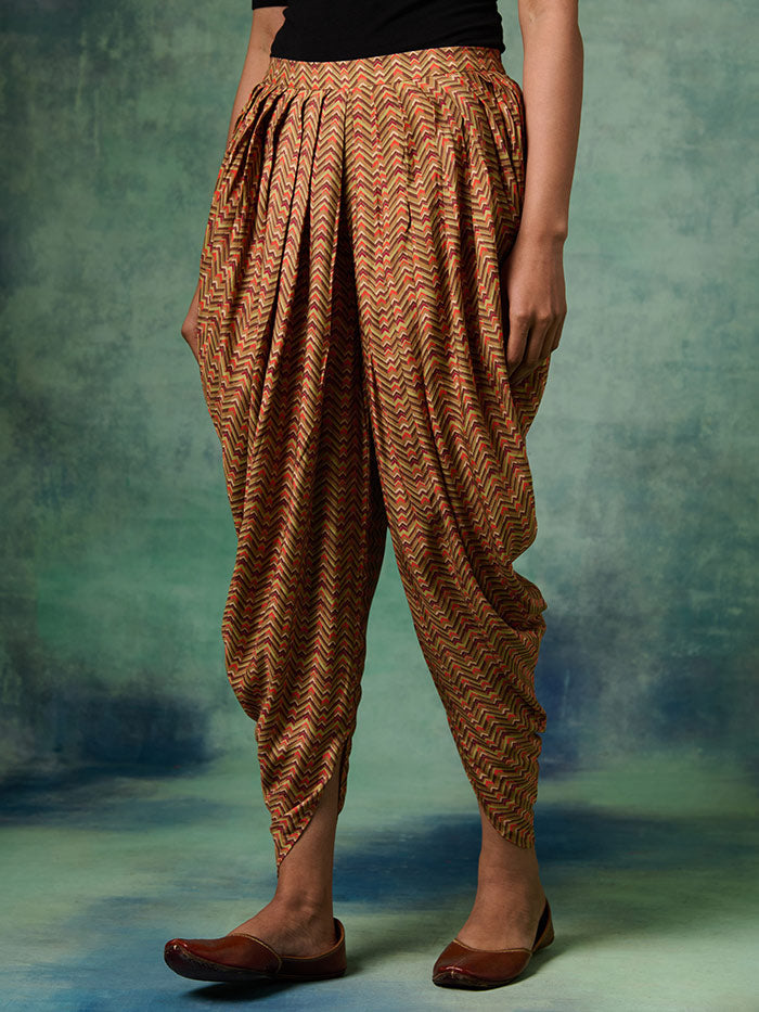 Brown Dhoti Pants | Shop Saundh