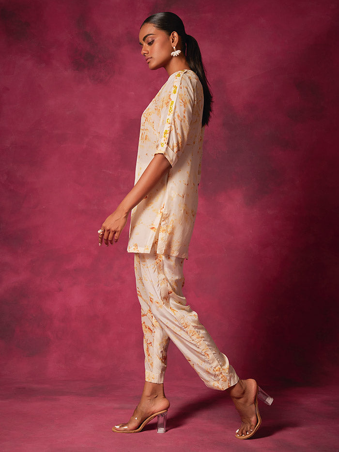 Off White Co-Ord Set | Shop Saundh