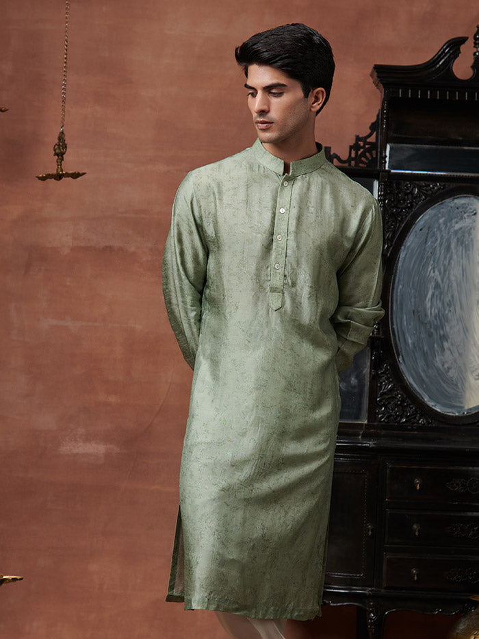 Mint Green Kurta | Shop Saundh Man
