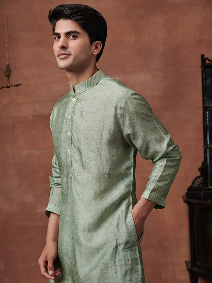 Mint Green Kurta | Shop Saundh Man