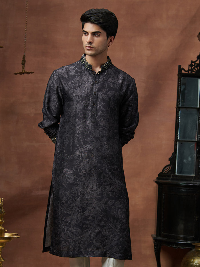 Black Kurta | Shop Saundh Man