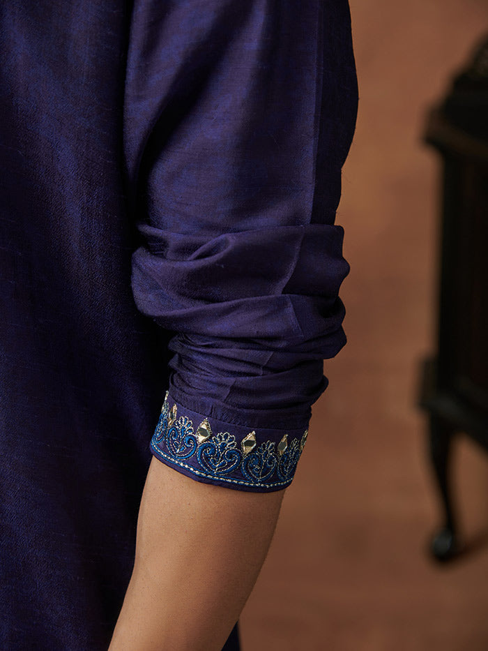 Navy Kurta | Shop Saundh Man