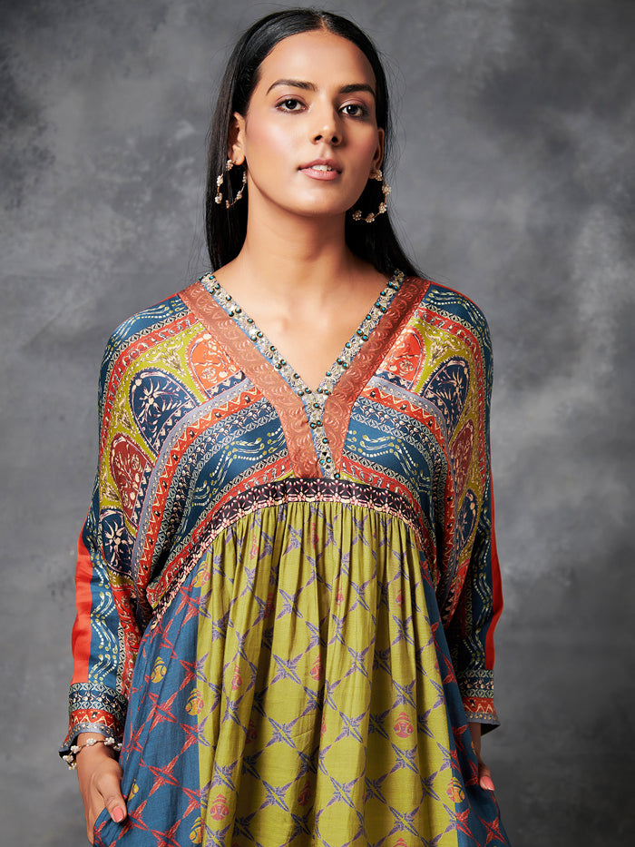 Mizo Olive Brown Dress