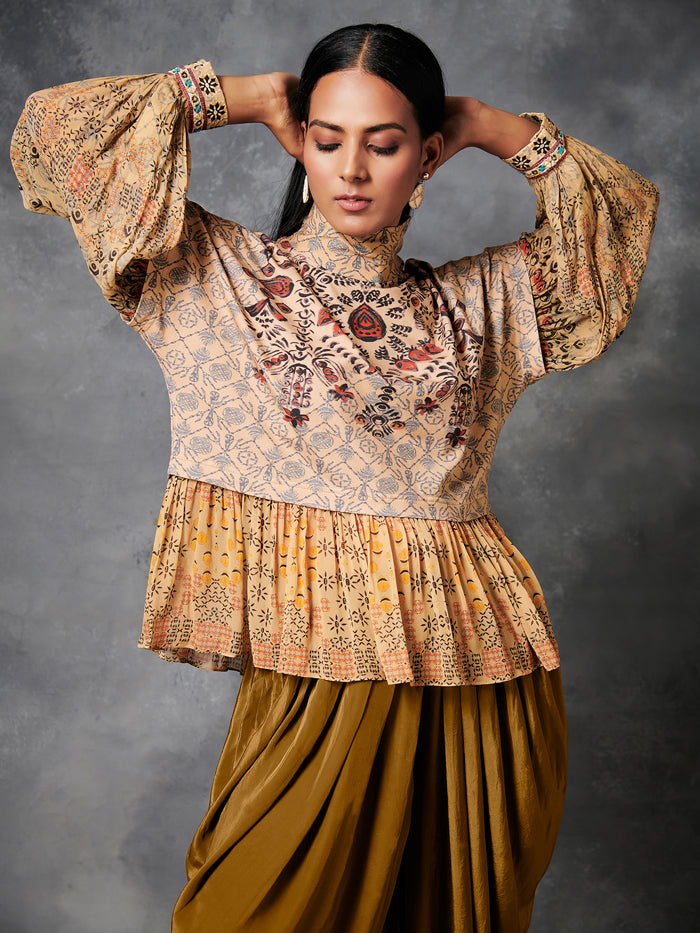 Brown Top | Shop Saundh