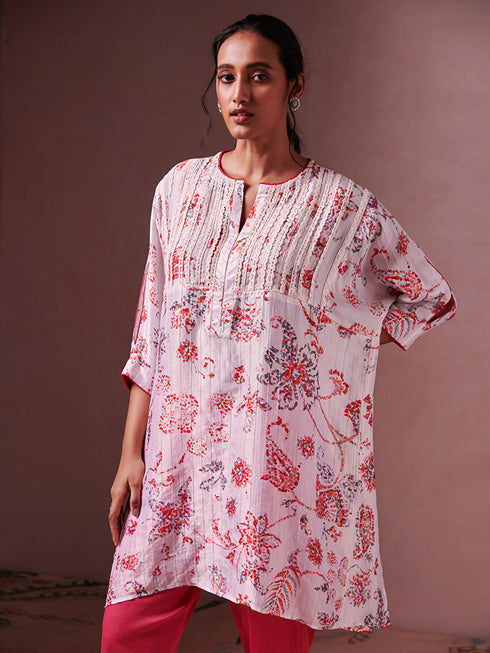 Off White Printed Top | Shop Saundh