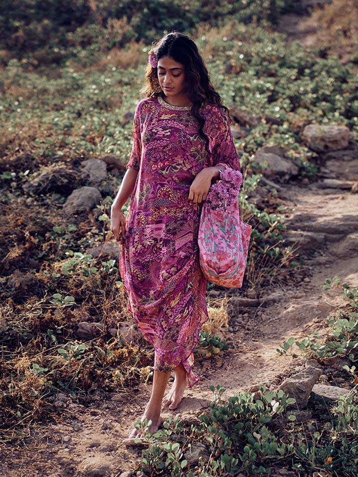 Eden Kaftan Dress | Shop Saundh