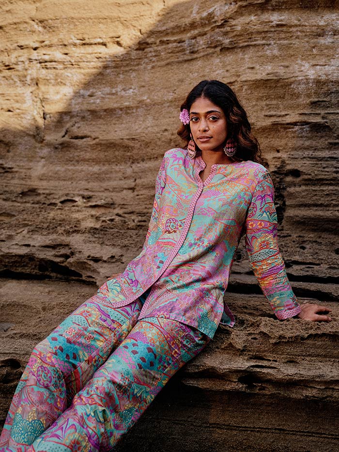 Roma Printed Co-ord Set | Shop Saundh