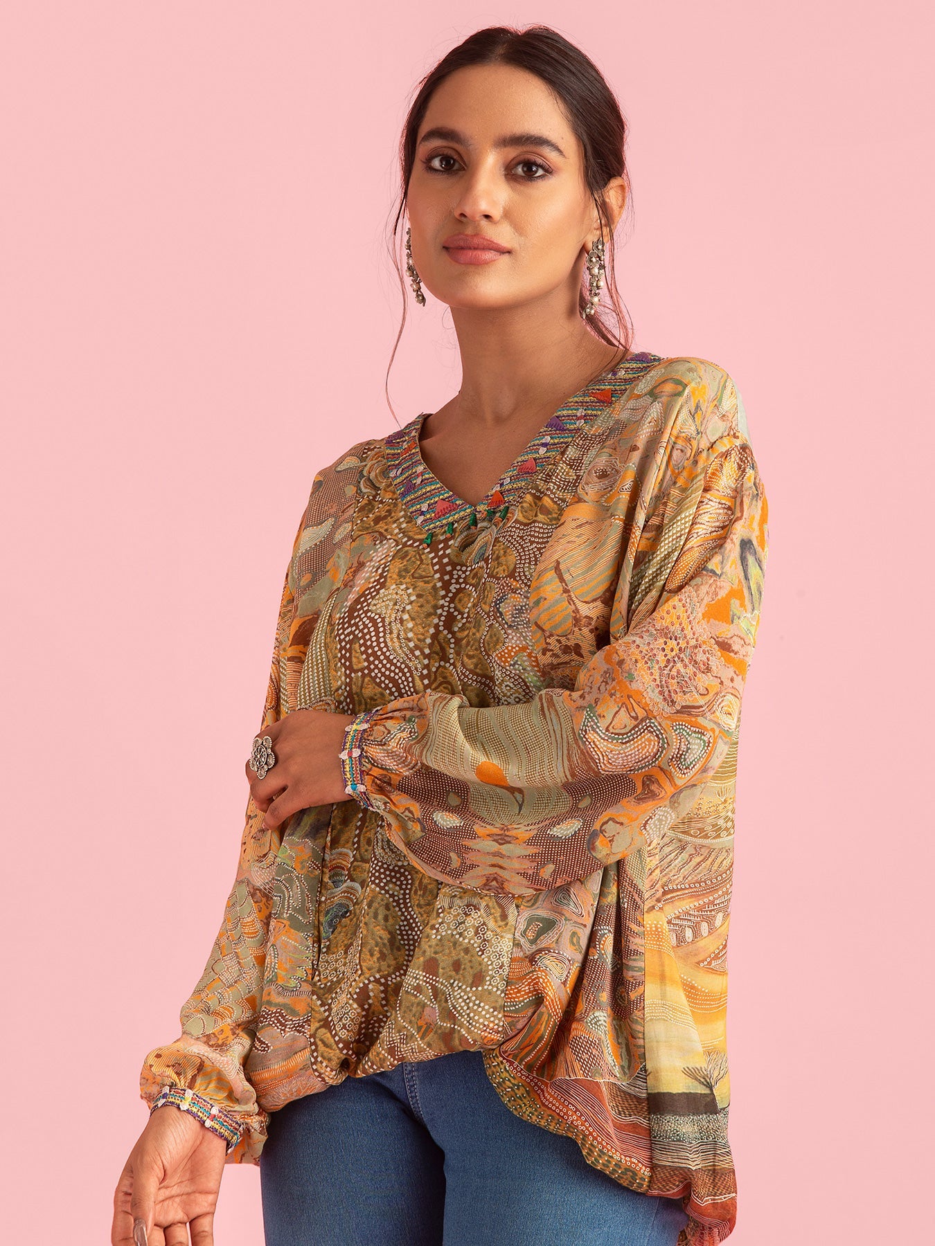 Mystical Forest Kurta Set Small