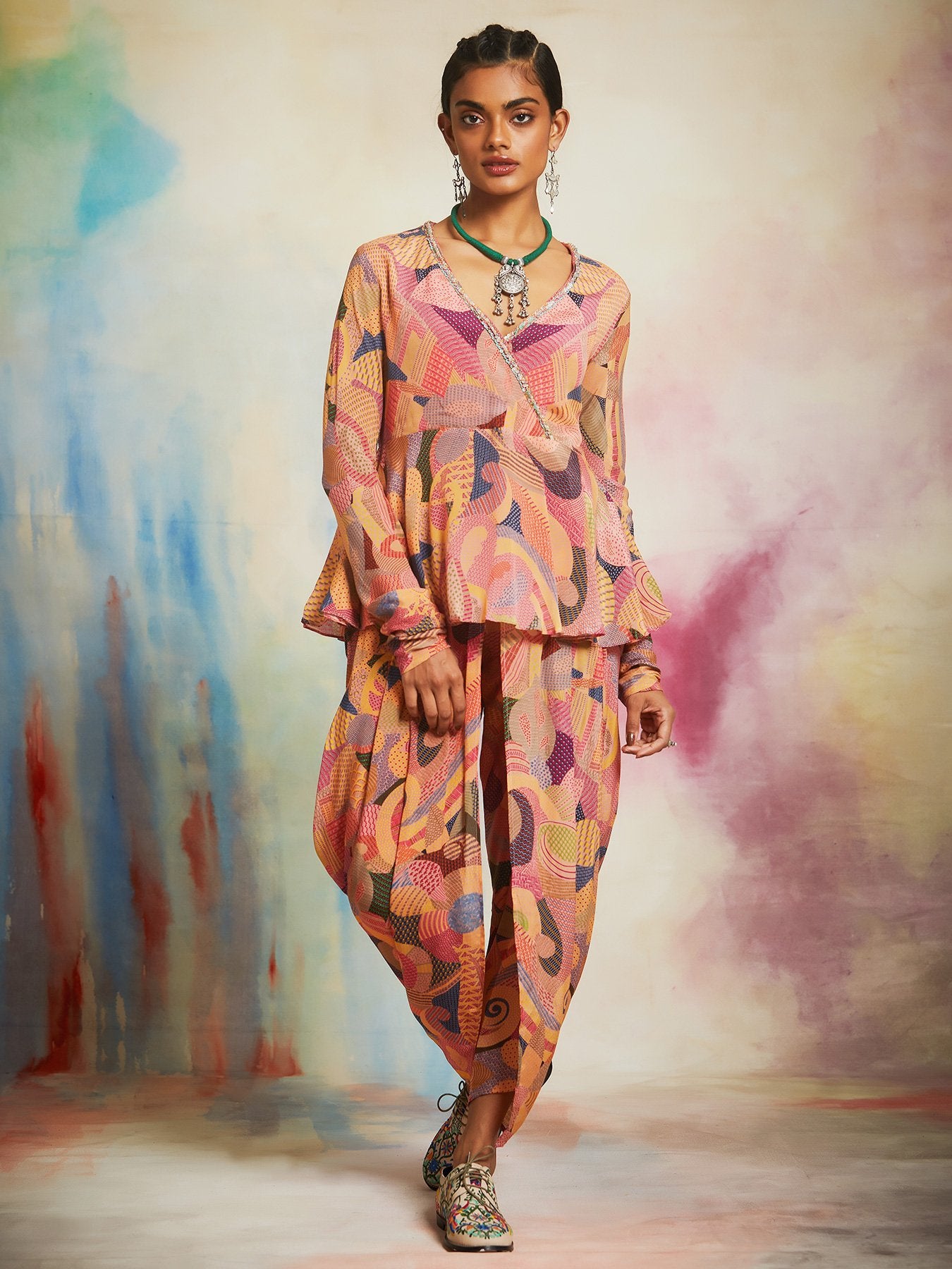 Gond Kurta Set Extra Small