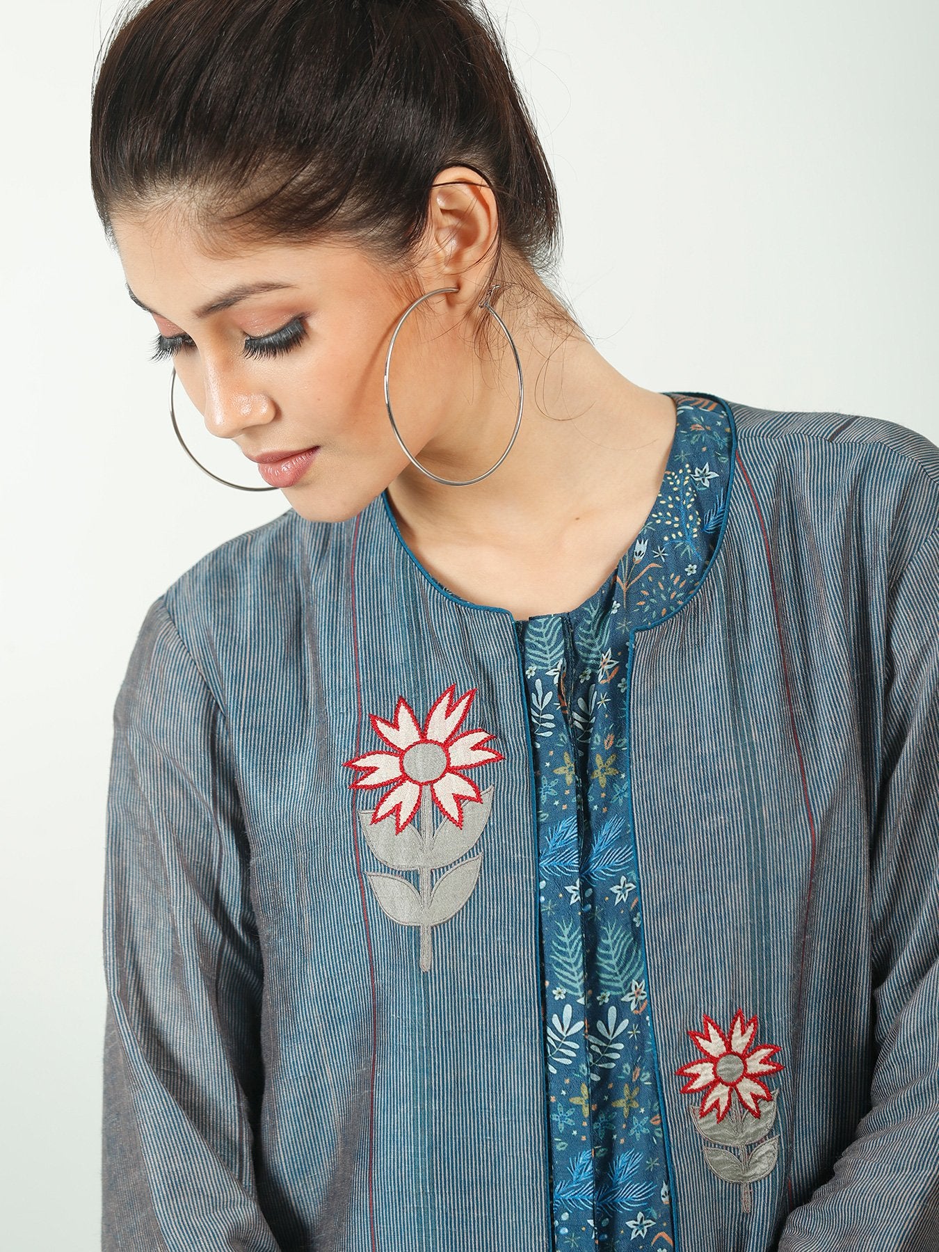 Pankti printed Jacket Large