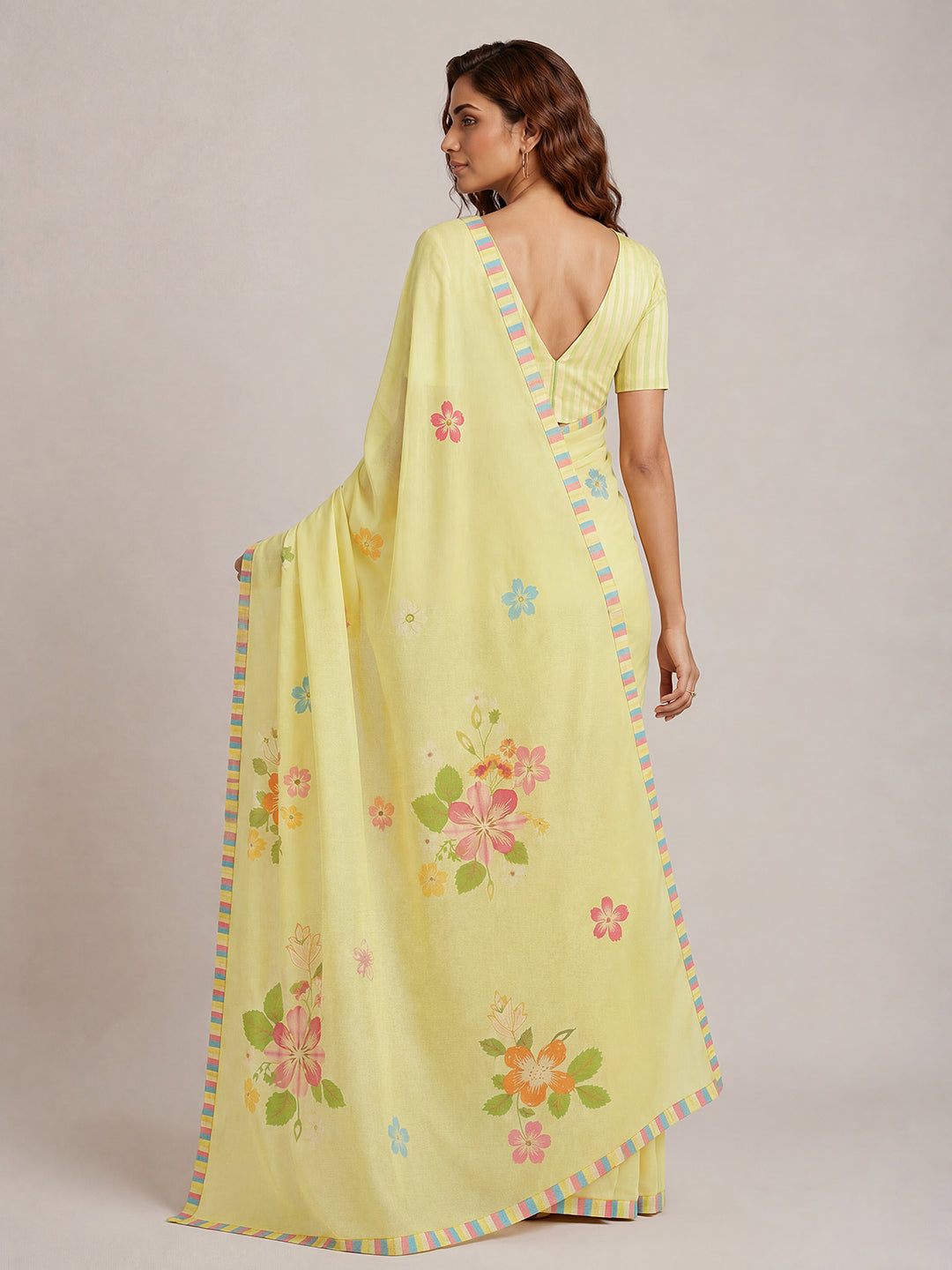 Tahira saree -Pistachio green
