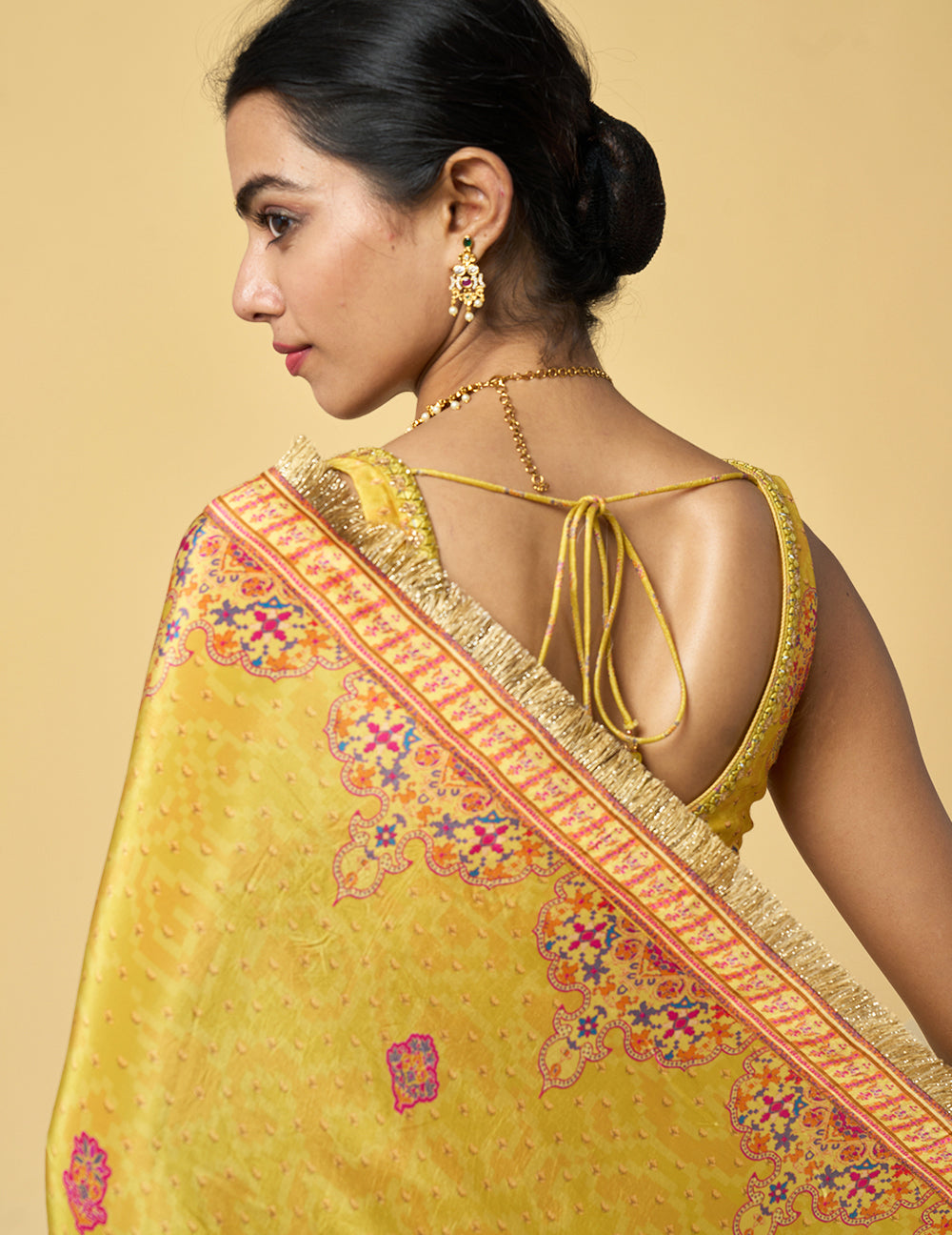 Aranya Saree - Yellow