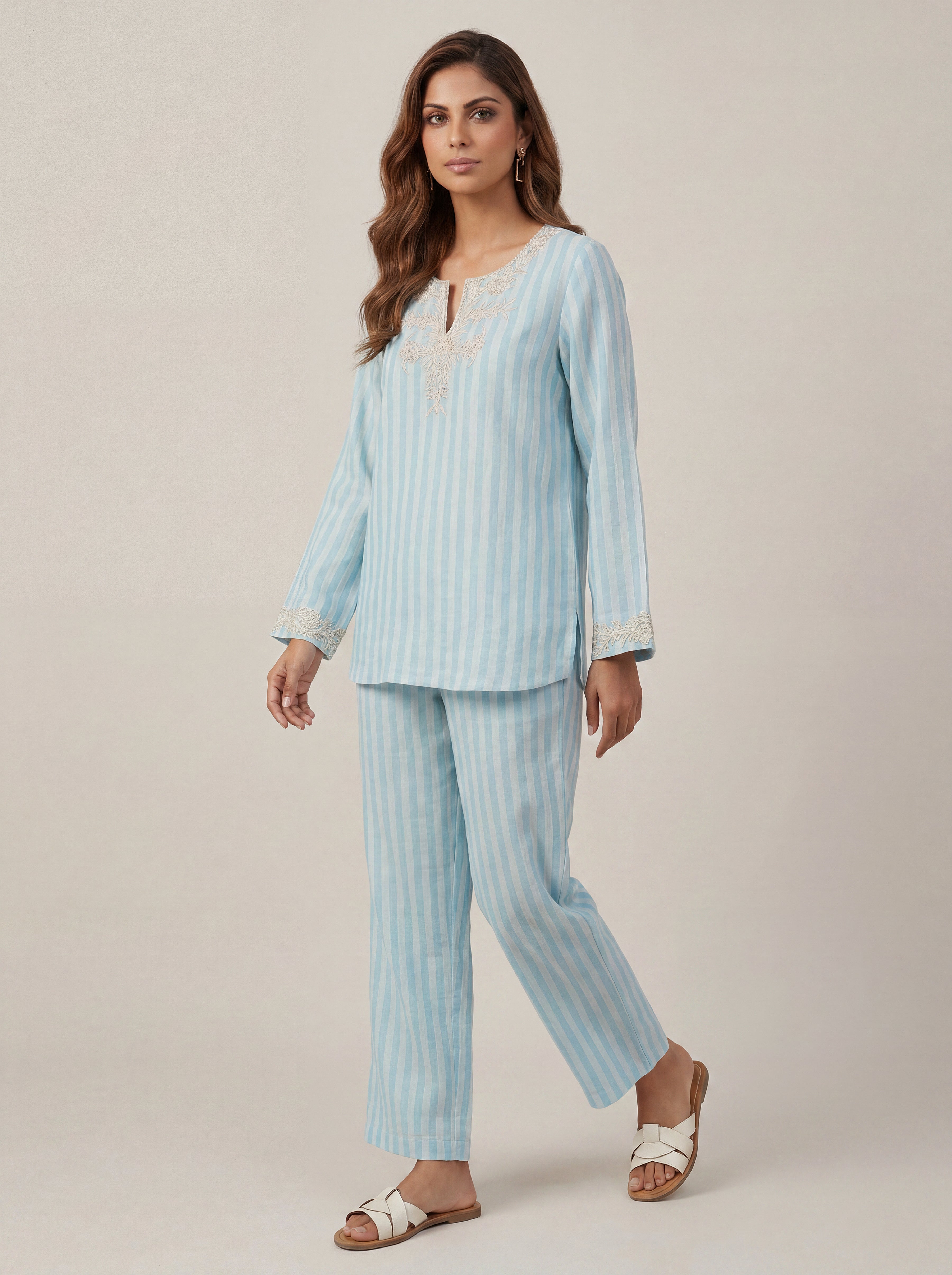 Ira co-ord Set - Blue