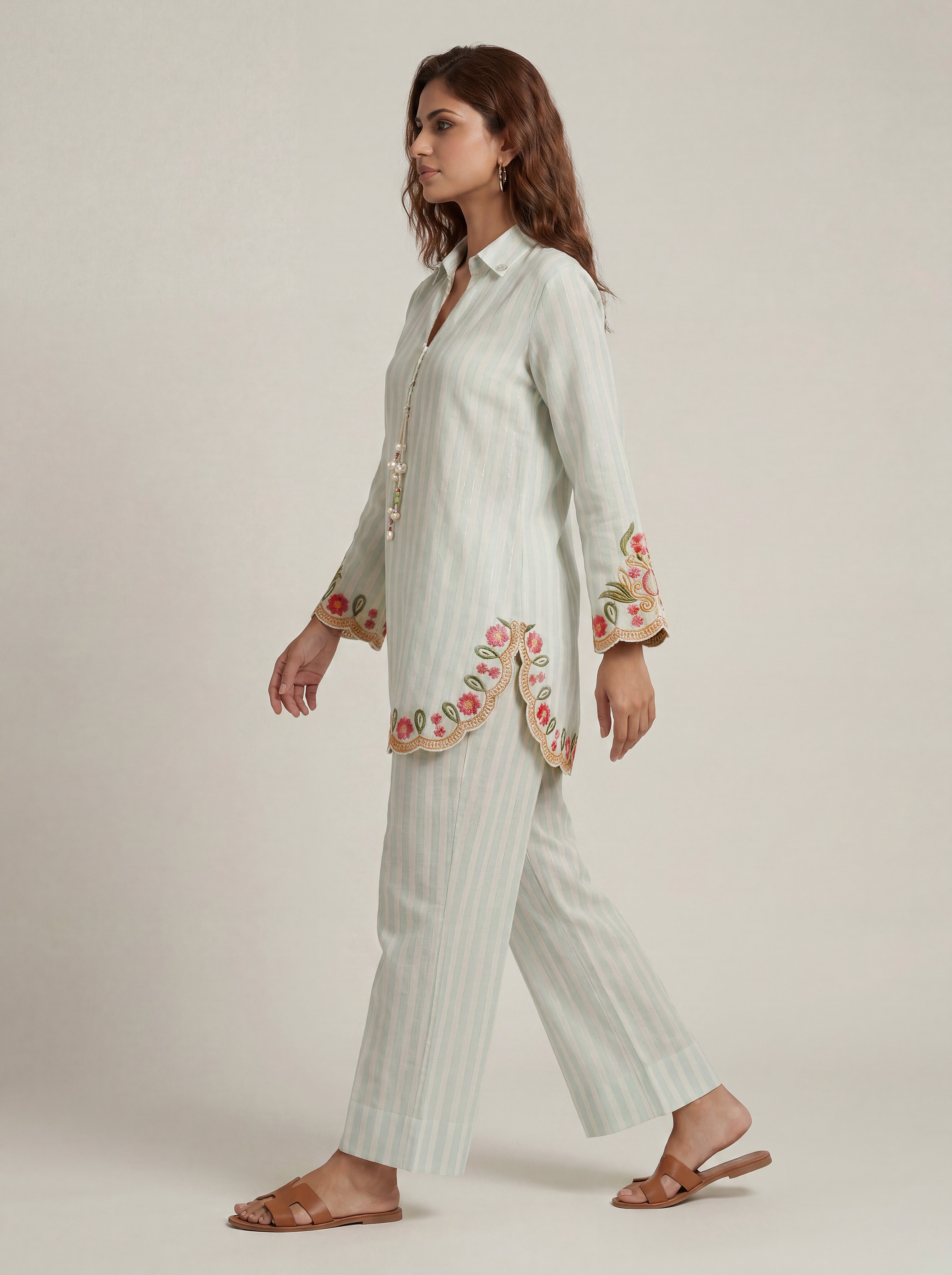 Pankhudi Co-ord Set - Blue