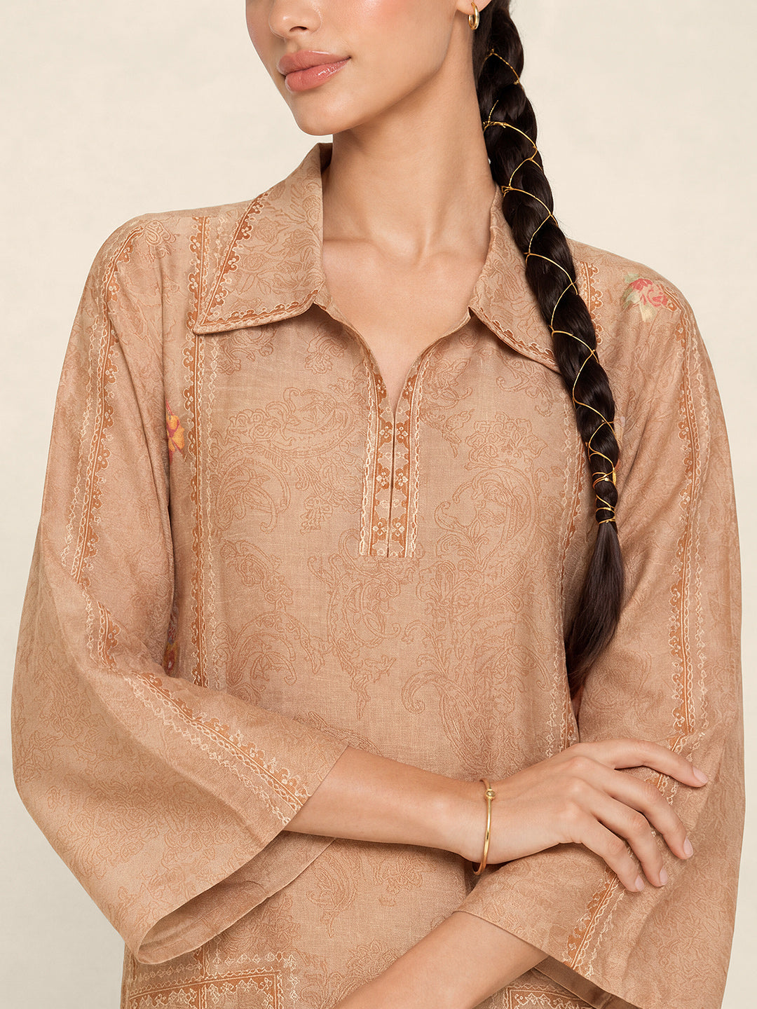 Sael co-ord set - Beige