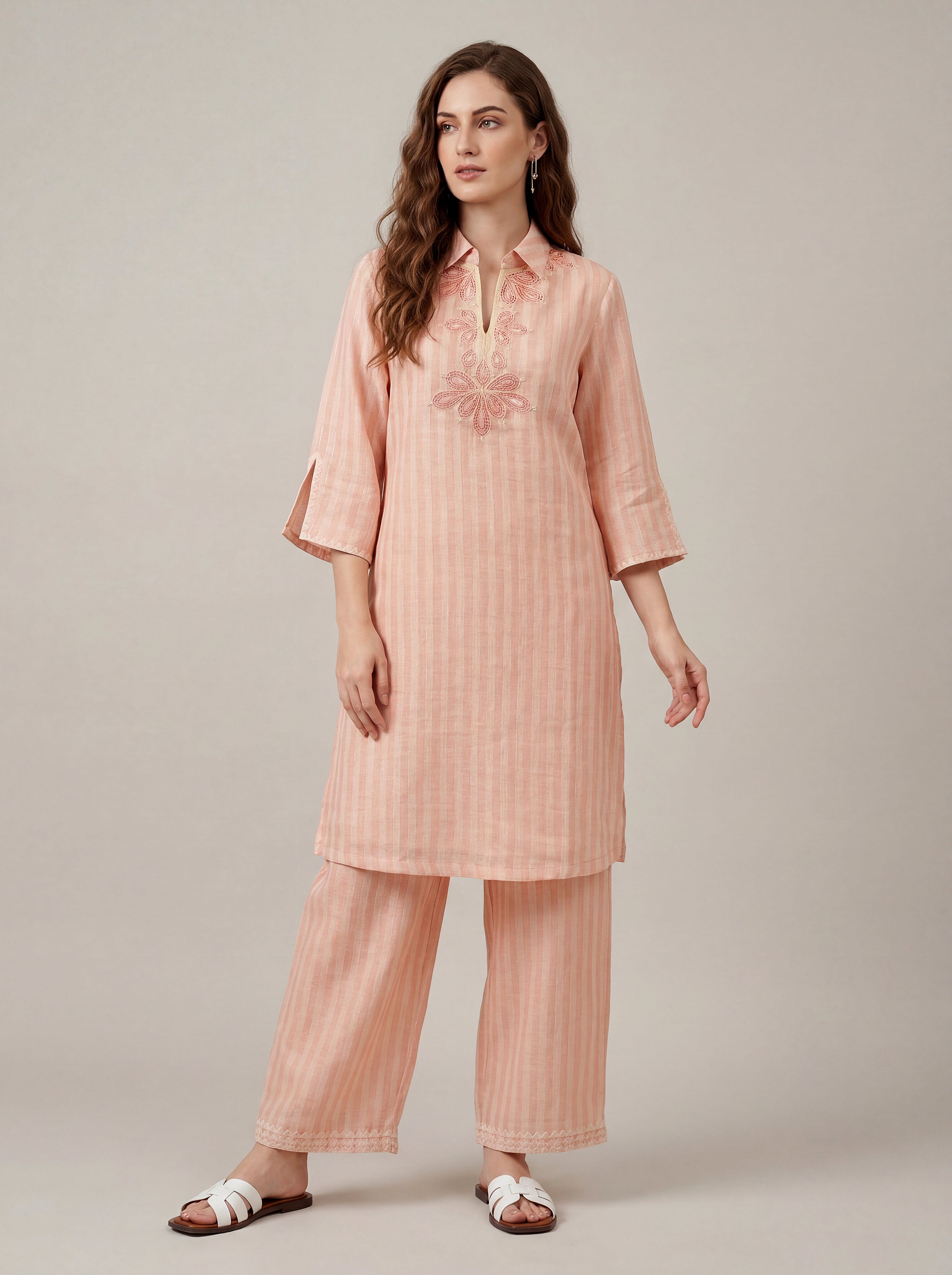 Lehza Co-ord Set - Pink
