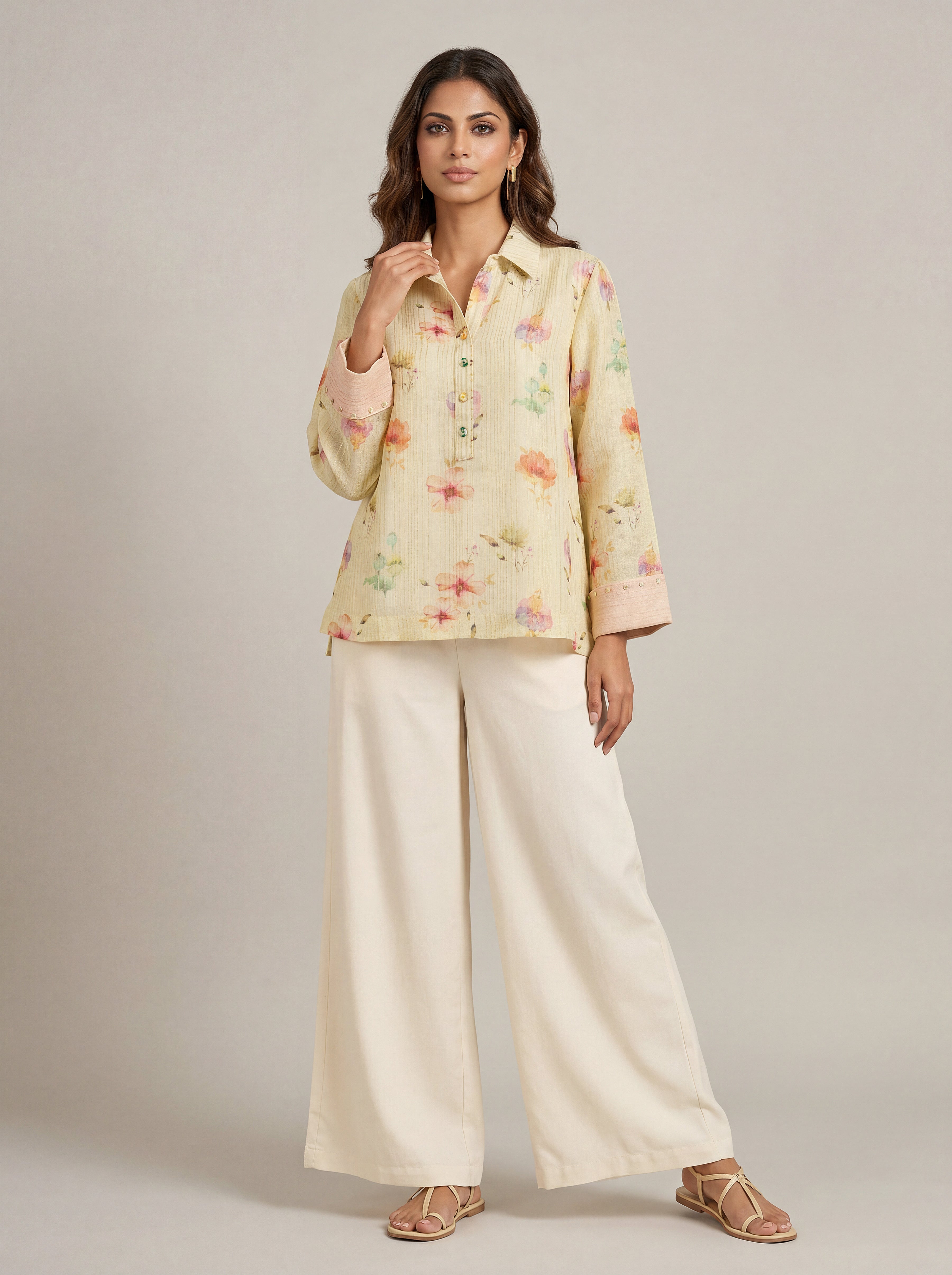 Printed Mira top