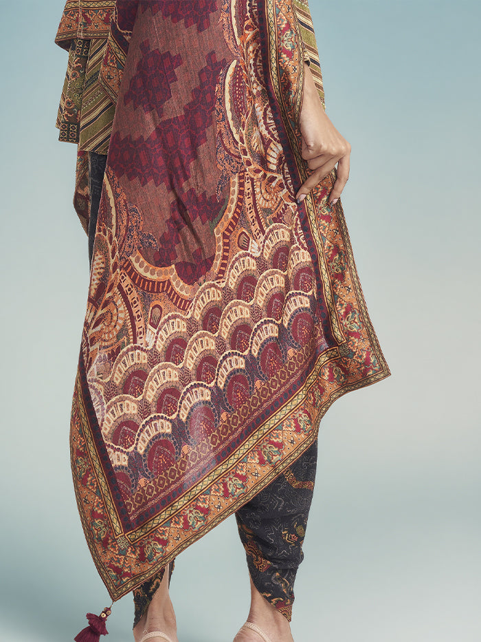 Rozana Dupatta - Wine