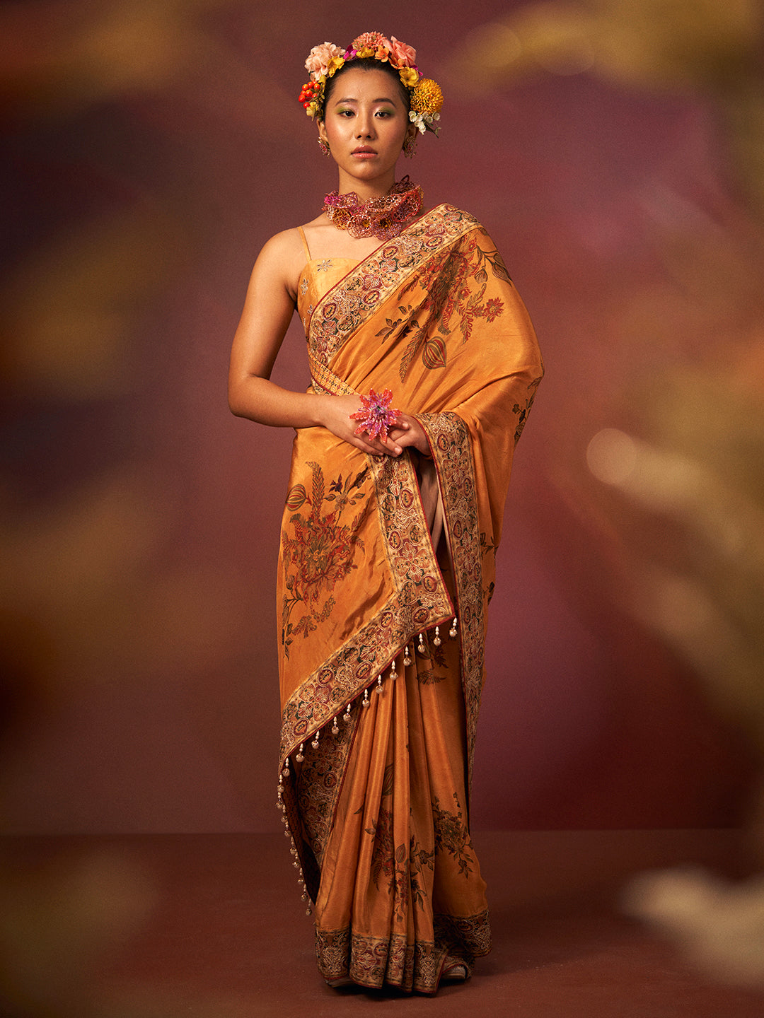 Haldi Saree - Yellow