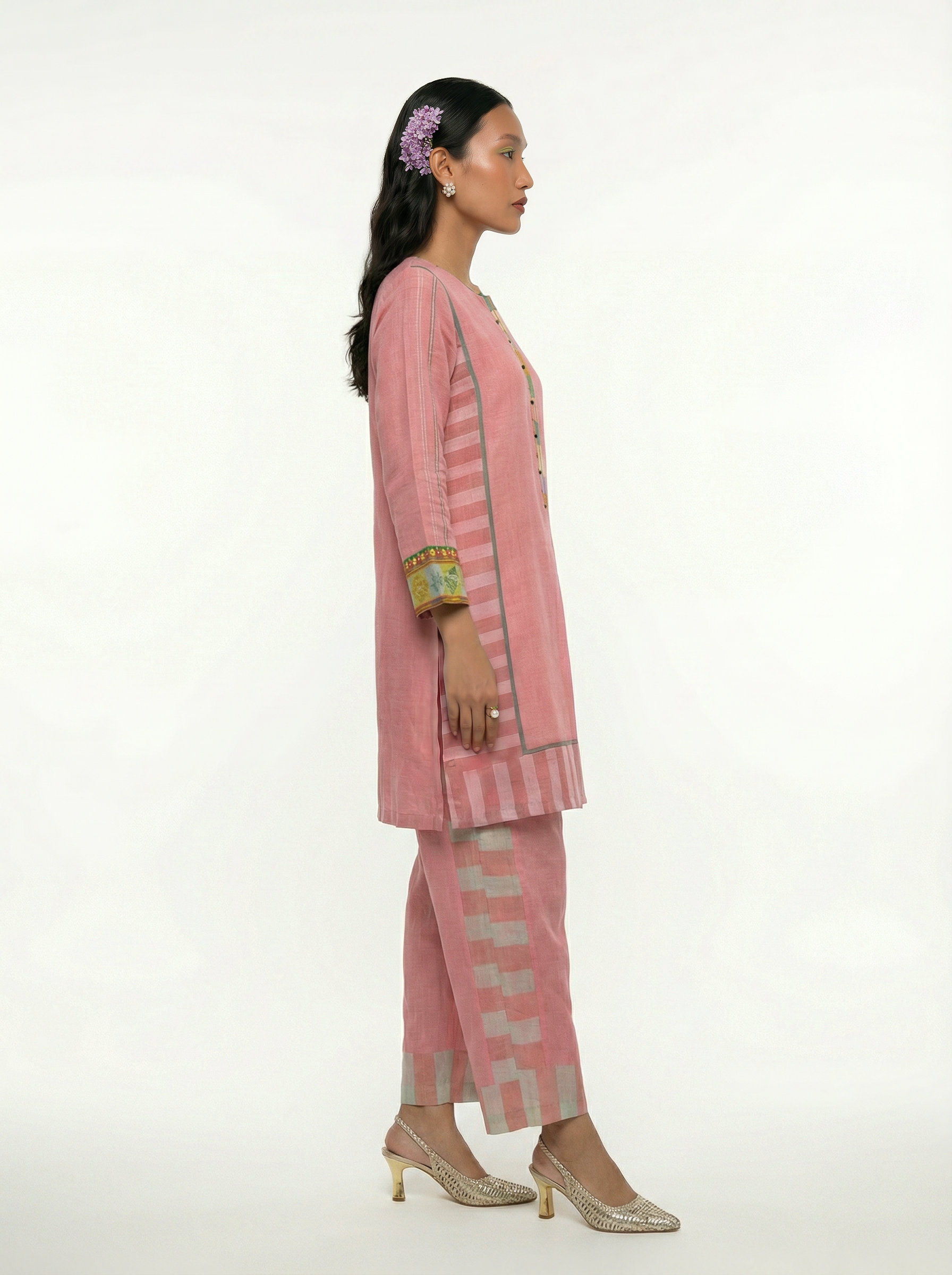Mihira co-ord set - Pink