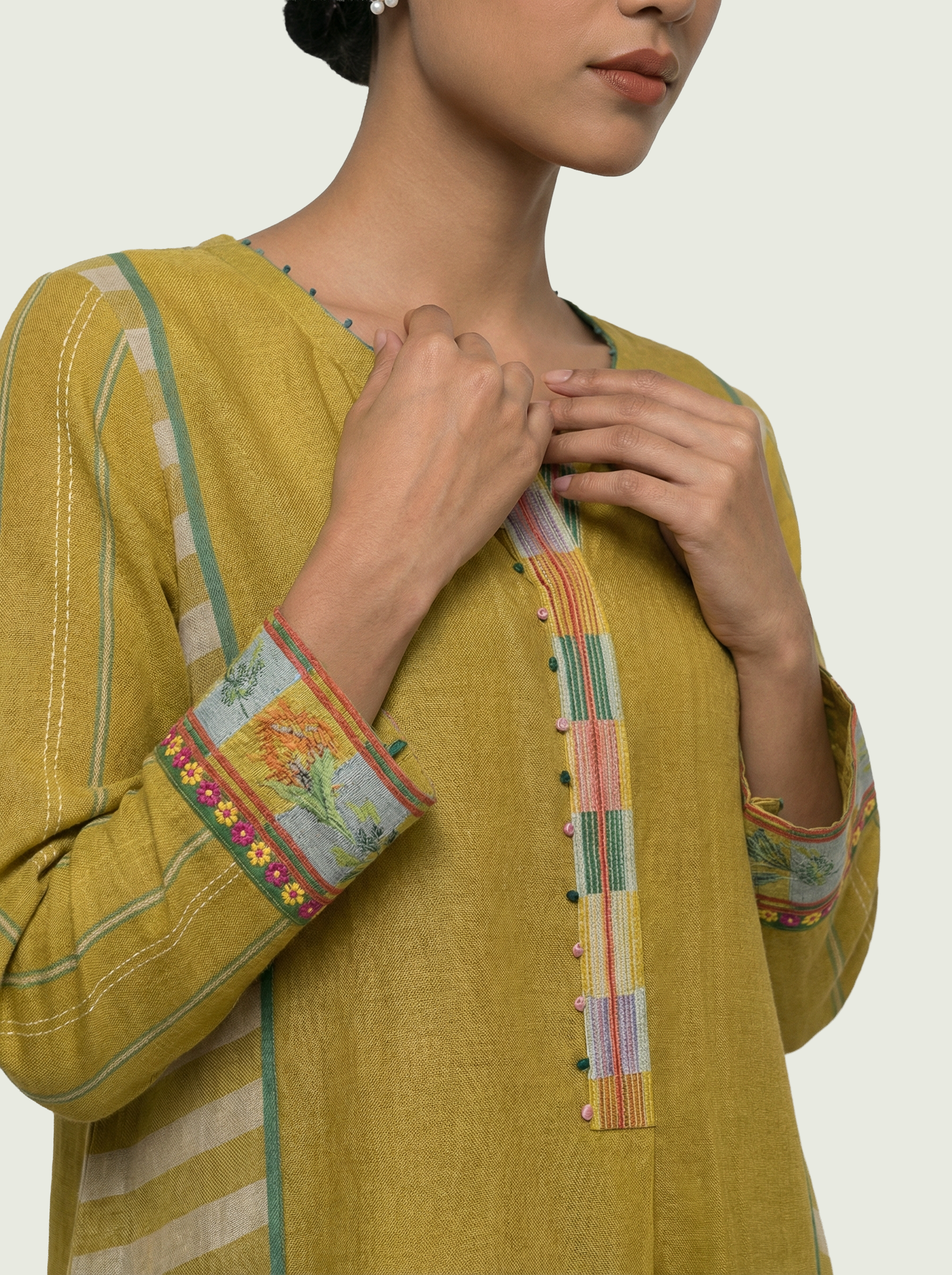 Mihira co-ord set - Mustard
