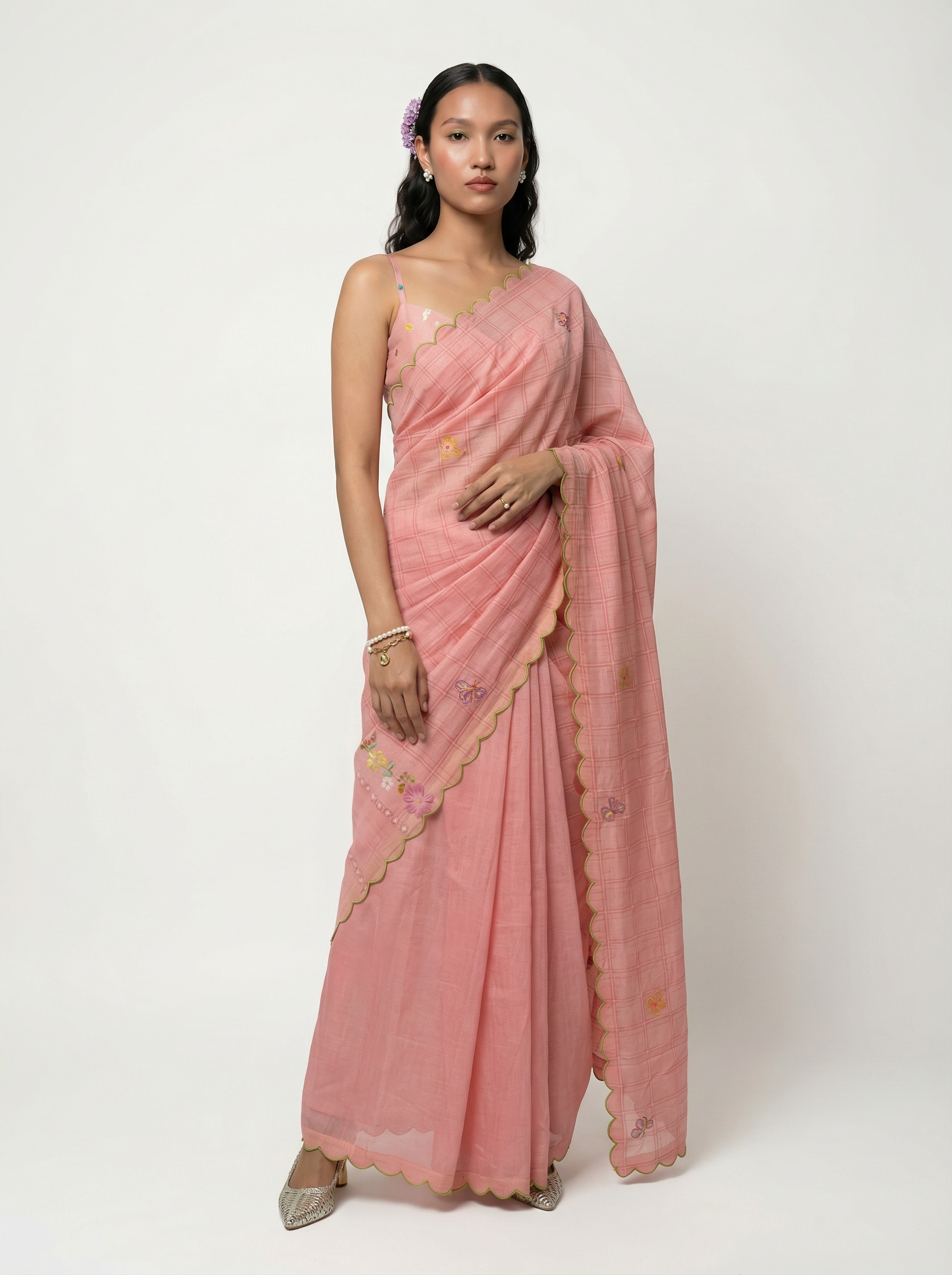 Saaz saree -Pink