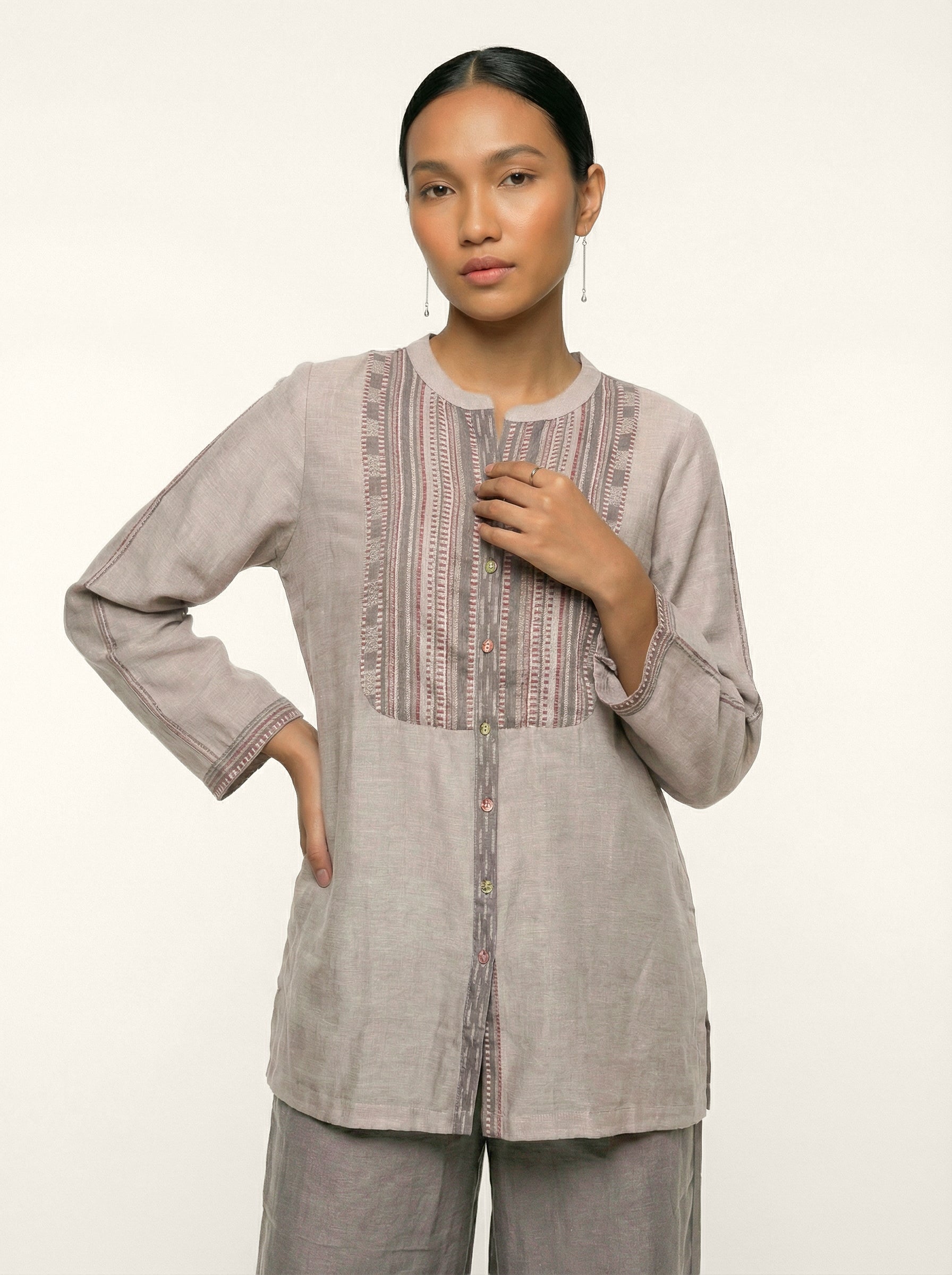 Grey Directive Co-ord Set - Grey