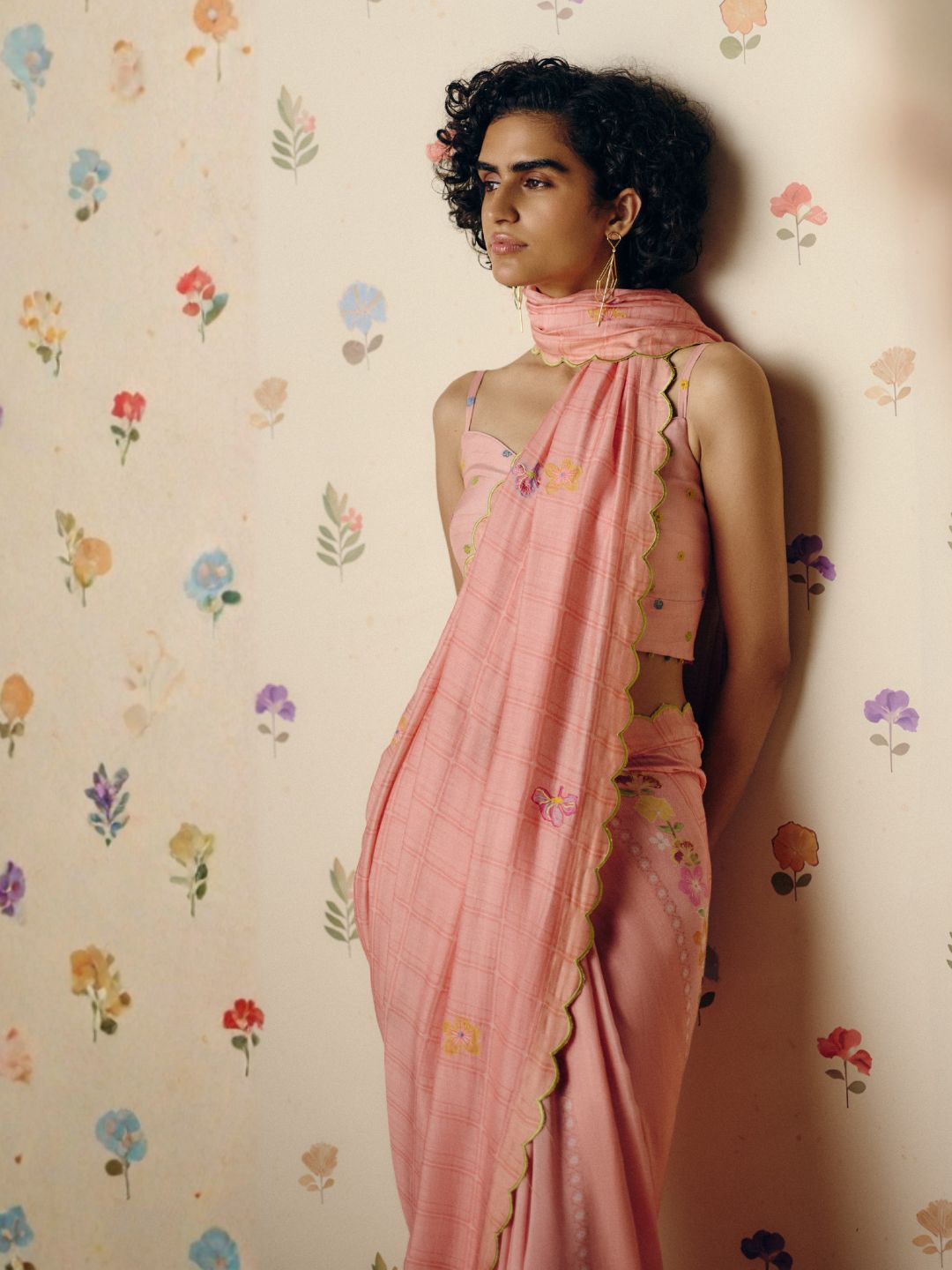 Saaz saree -Pink
