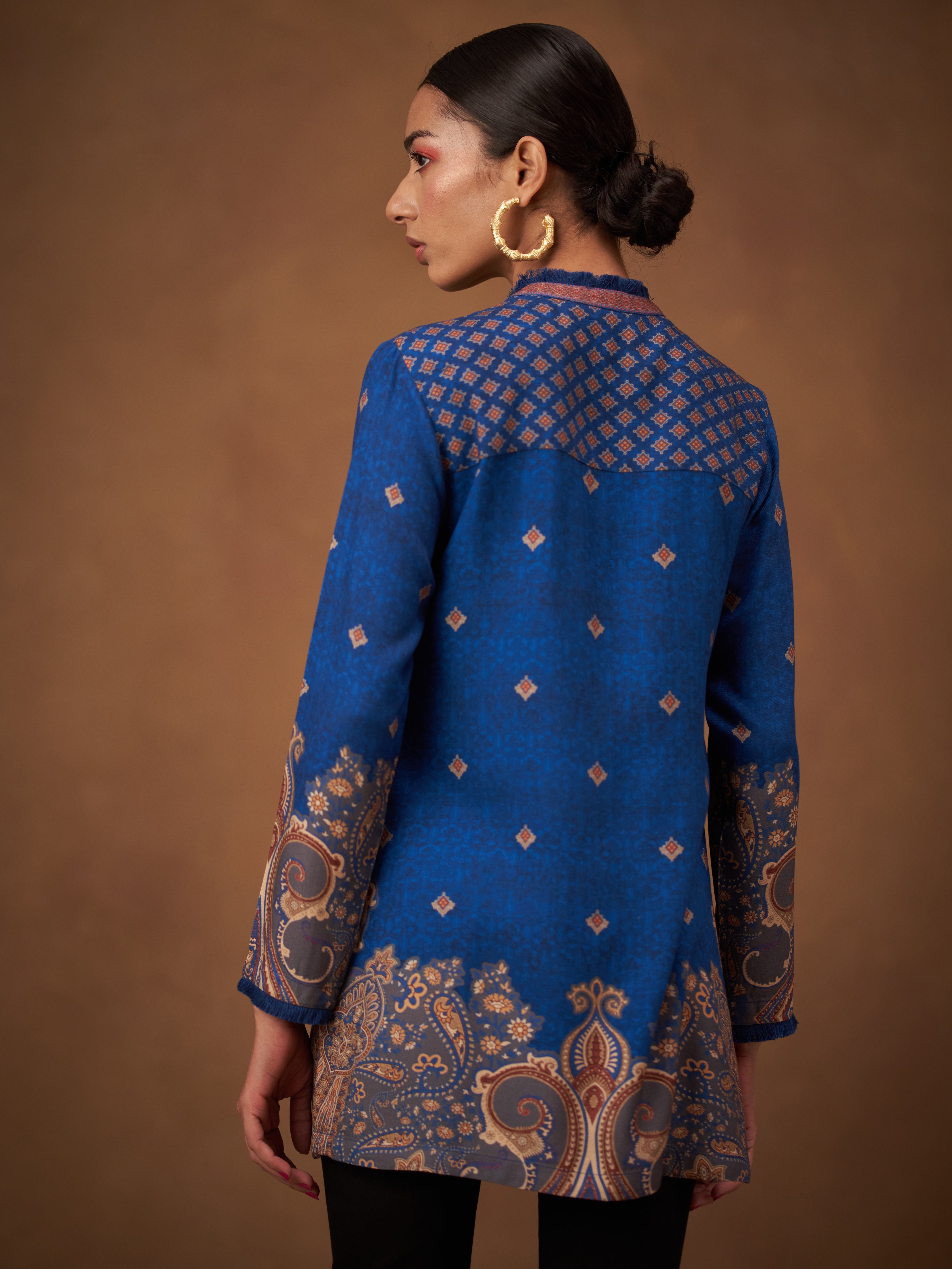 Neelam Top - Blue
