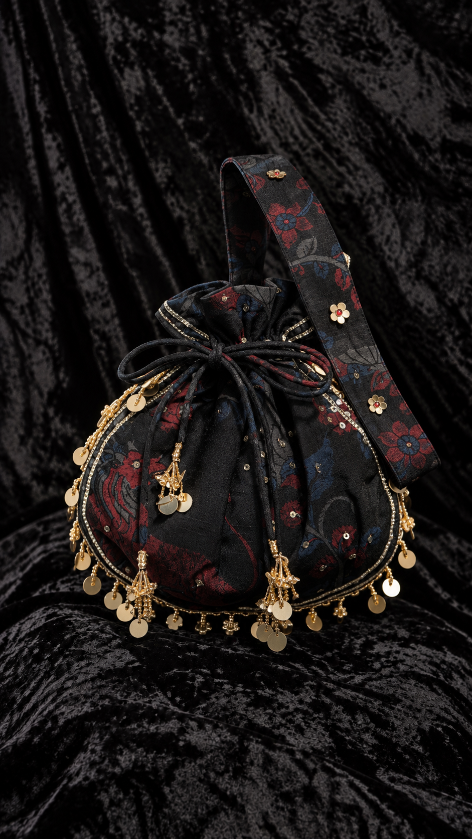 Gulposh Potli-Black