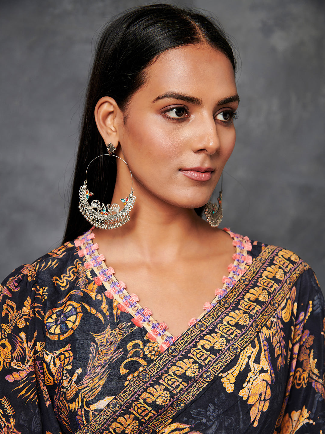 Arelia Saree - Black