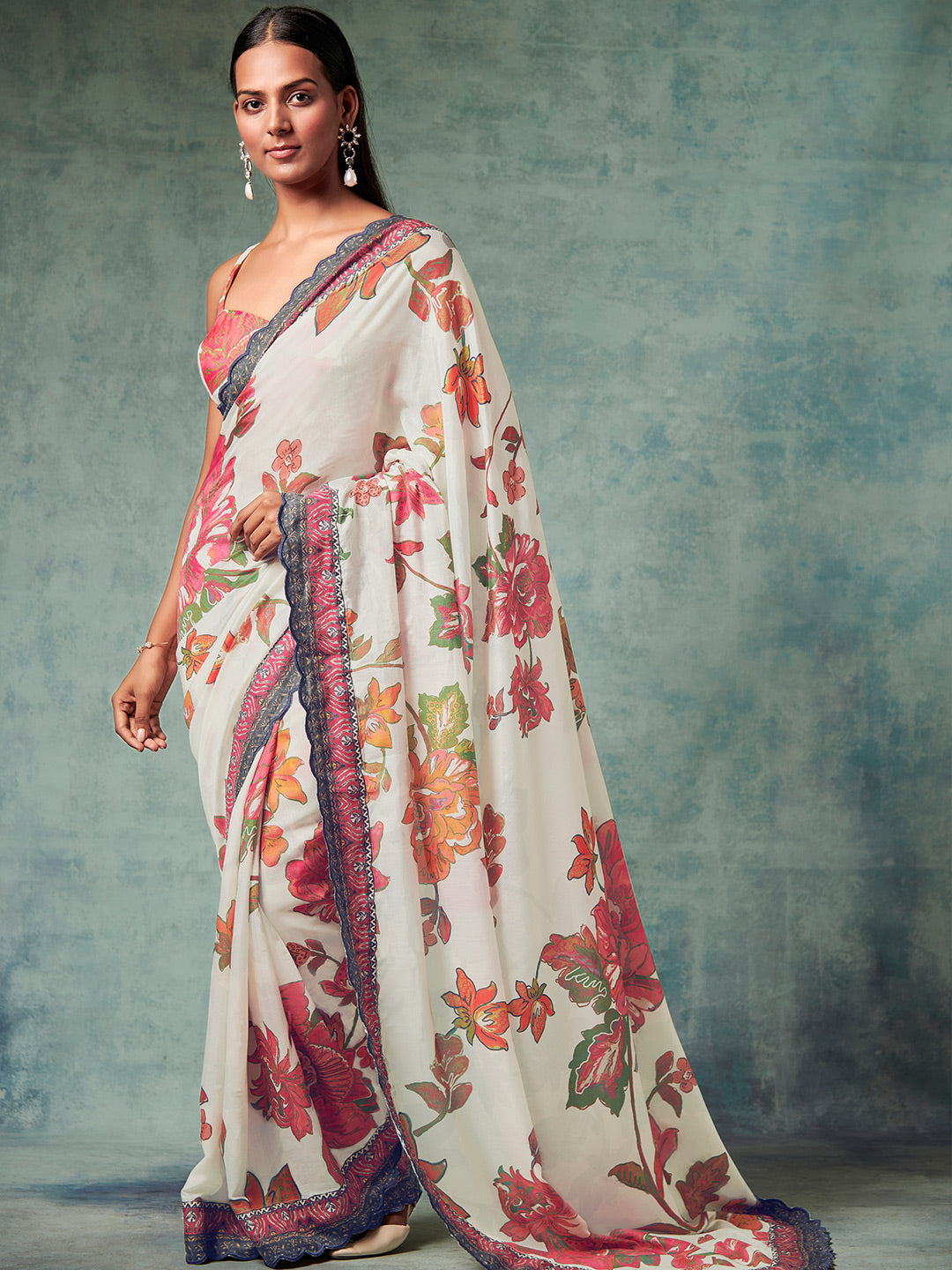 Sevira Saree - Off-White