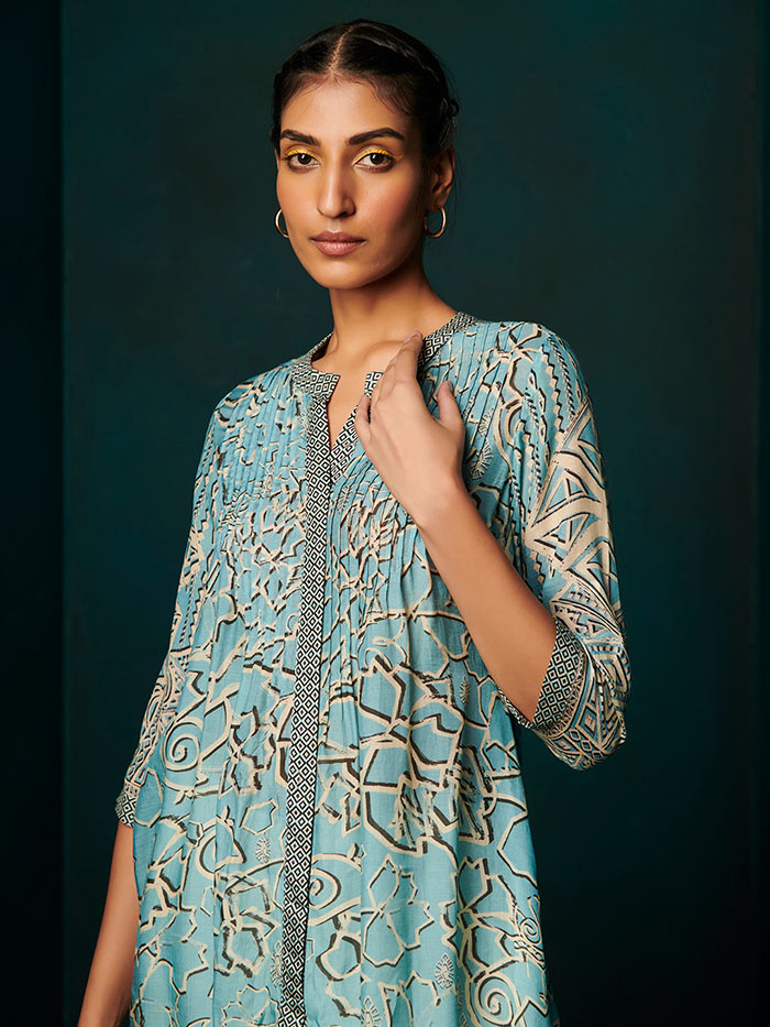 Azure Top - Blue