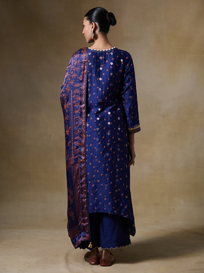 Baori Kurta Set - Blue