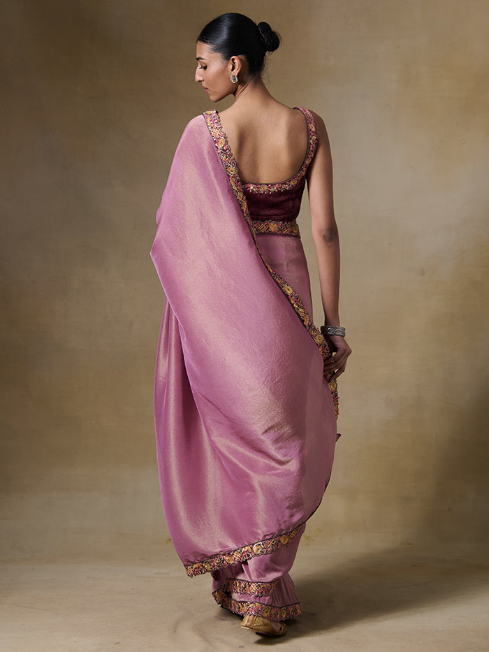 Alam Saree - Pink