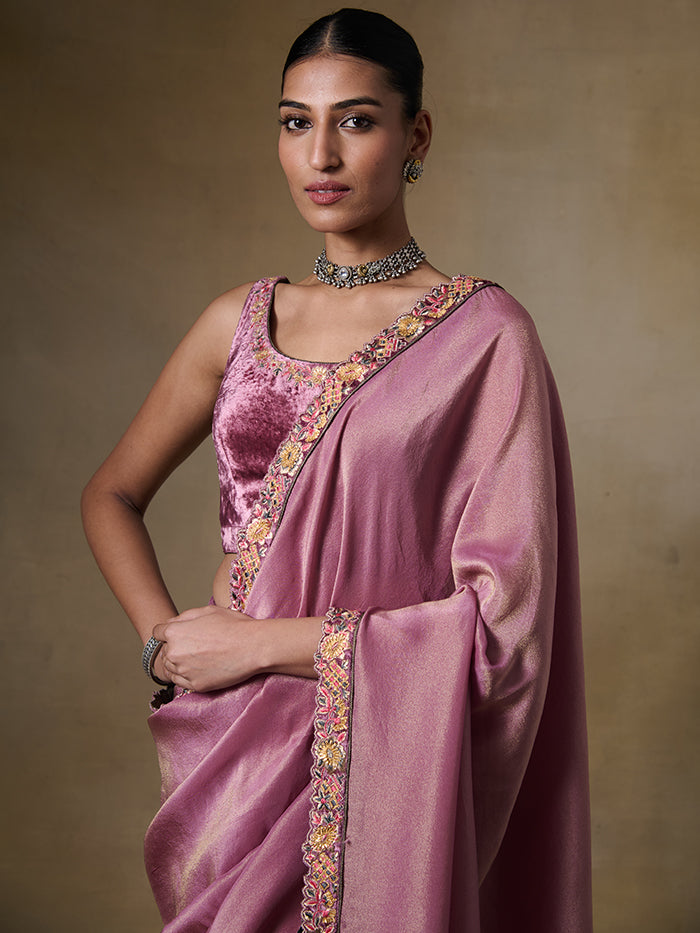 Alam Saree - Pink