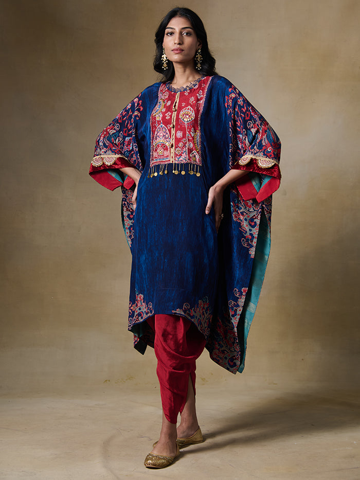 Hala Kurta Set – Blue