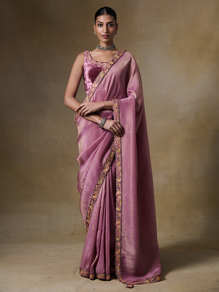 Alam Saree - Pink