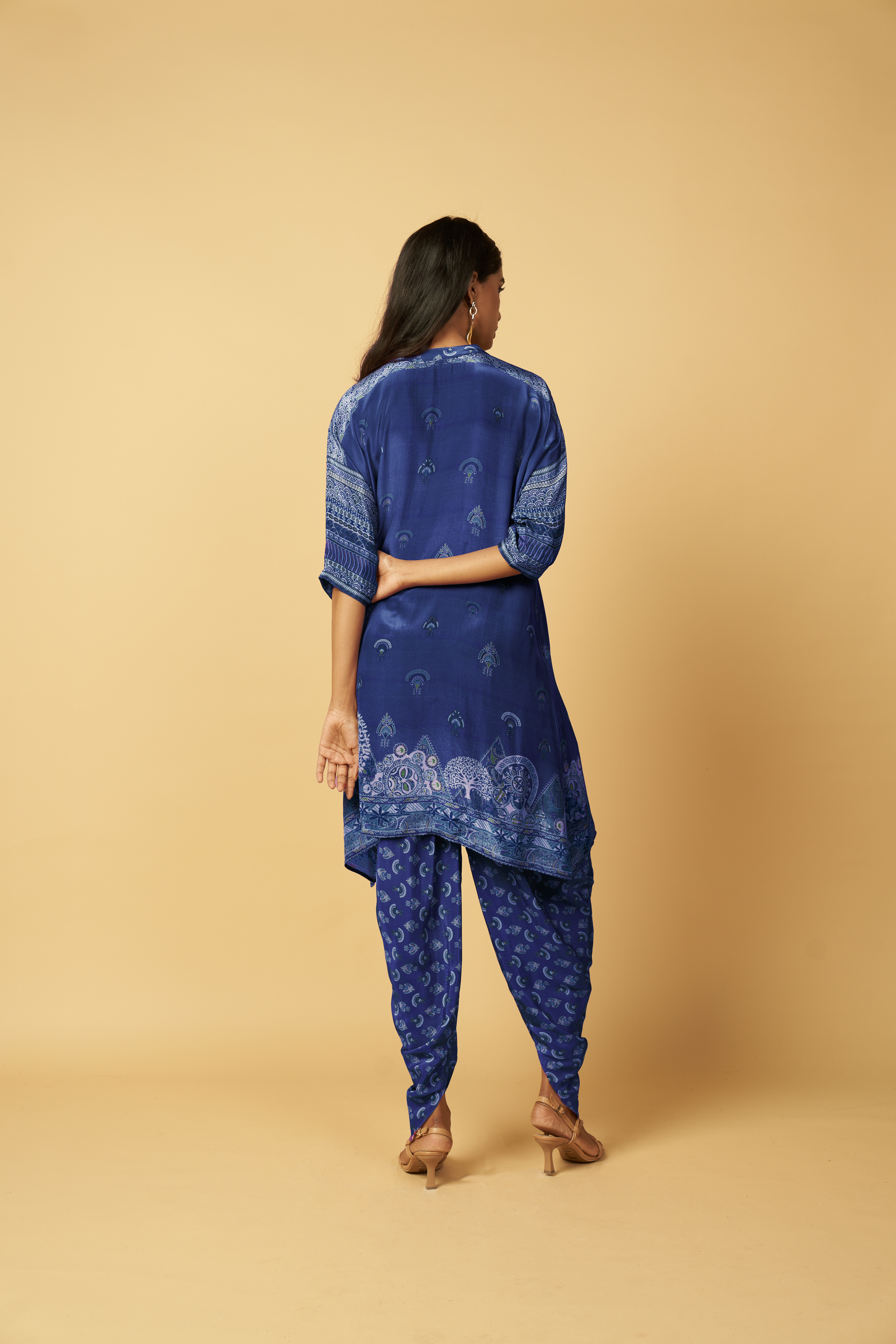 Chandrama Co-ord Set - Blue
