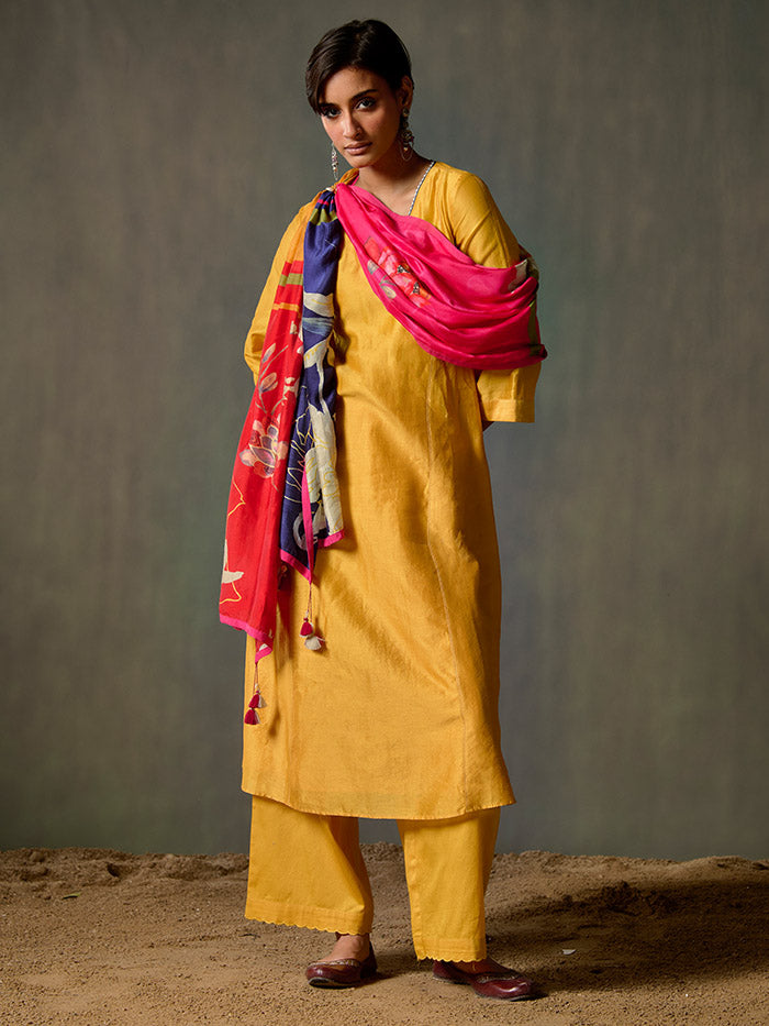 Vibha Kurta - Yellow