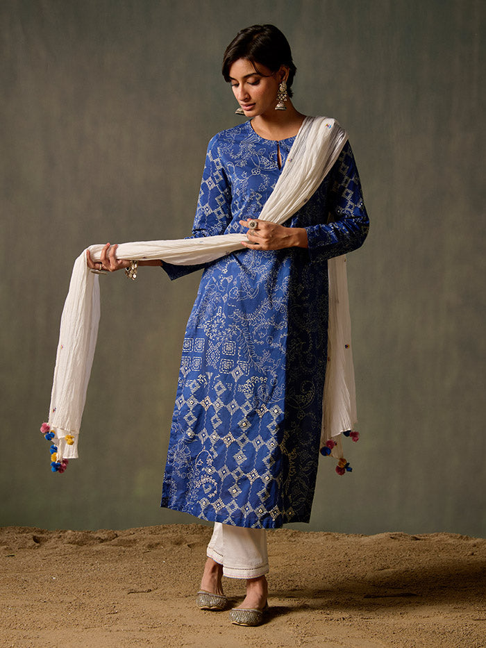 Navya Kurta - Blue