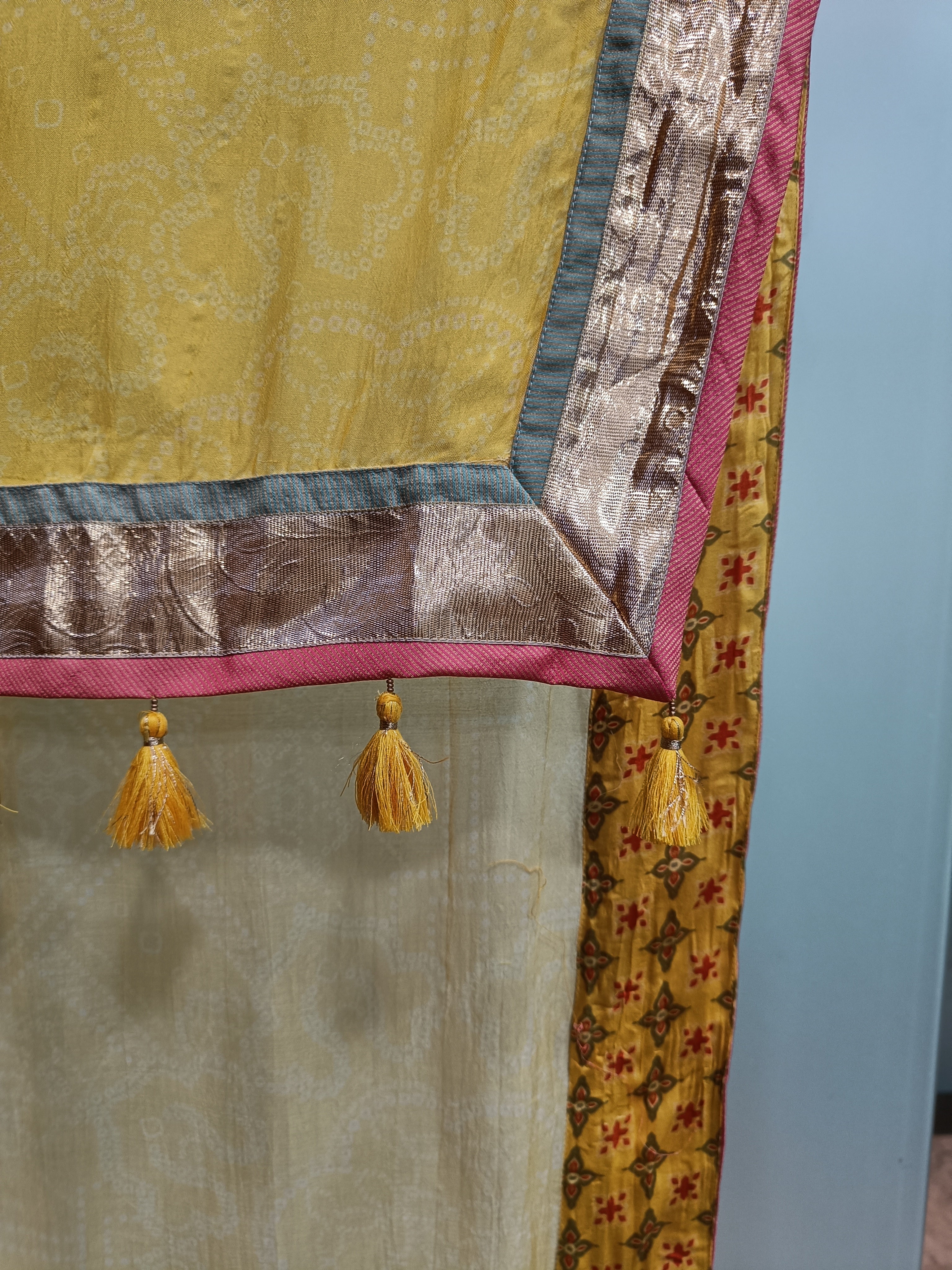 Chaand Dupatta - Yellow