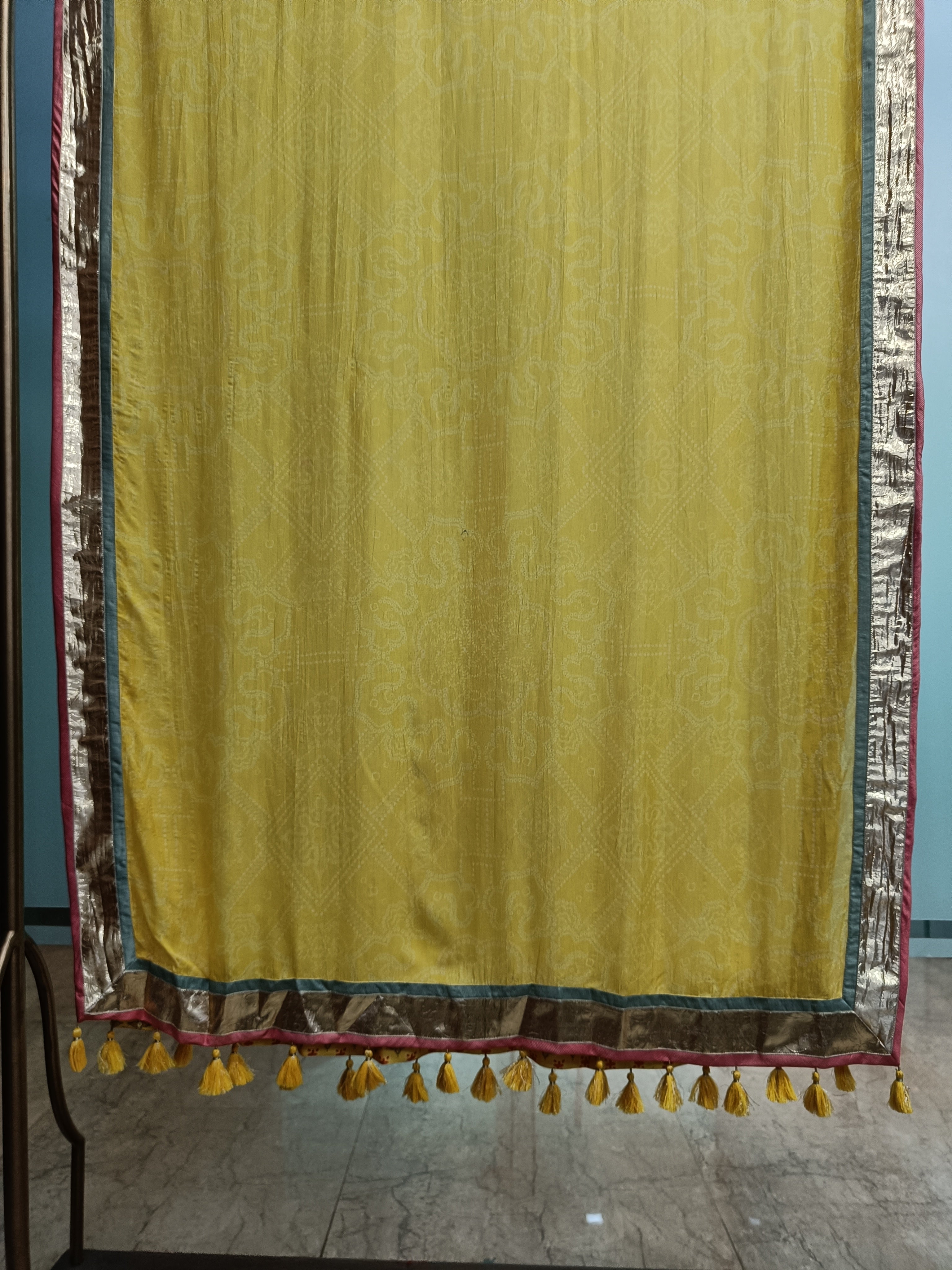 Chaand Dupatta - Yellow