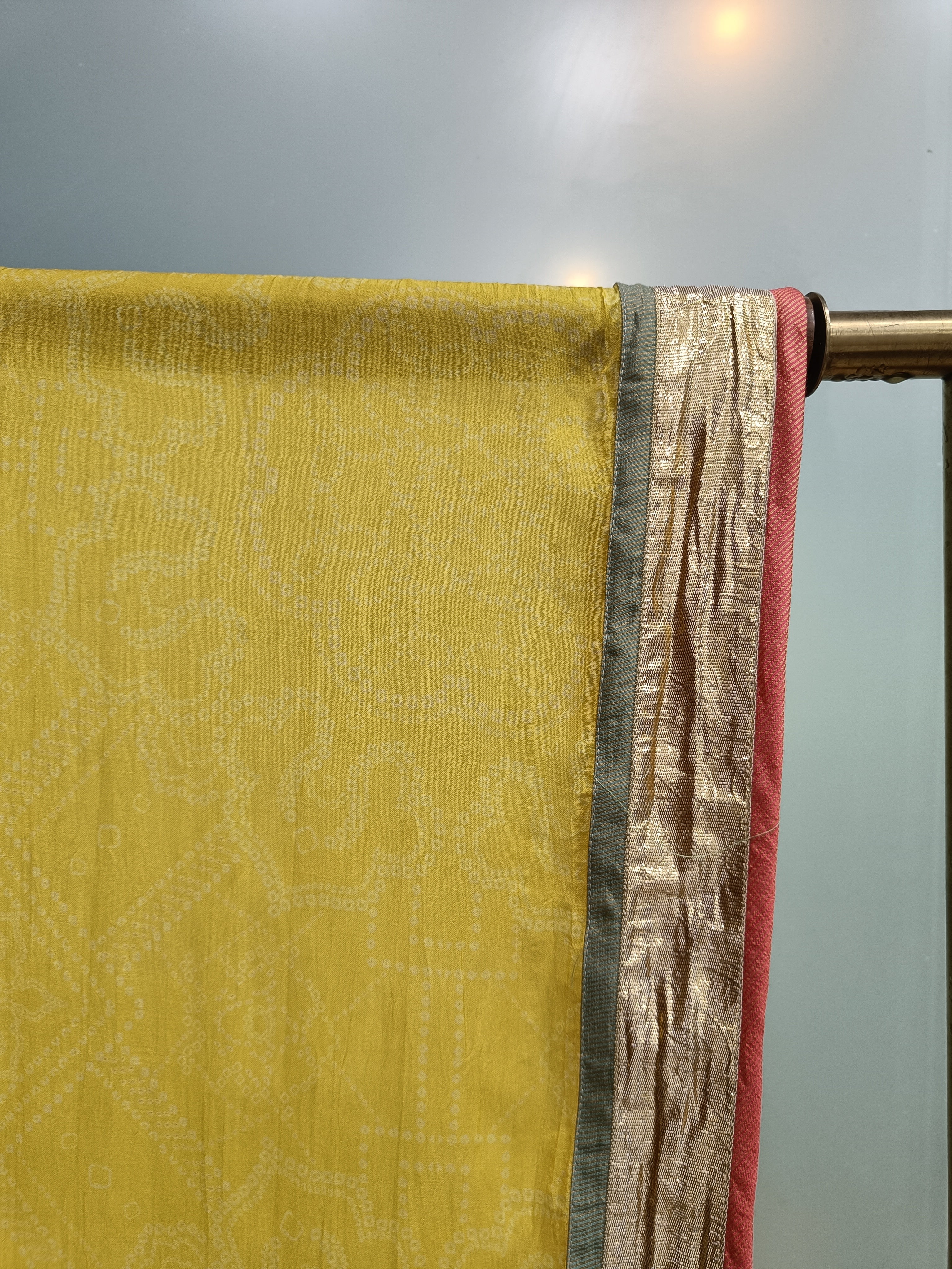 Chaand Dupatta - Yellow