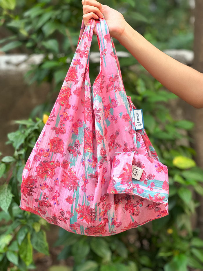 Lily Tote Bag - Pink