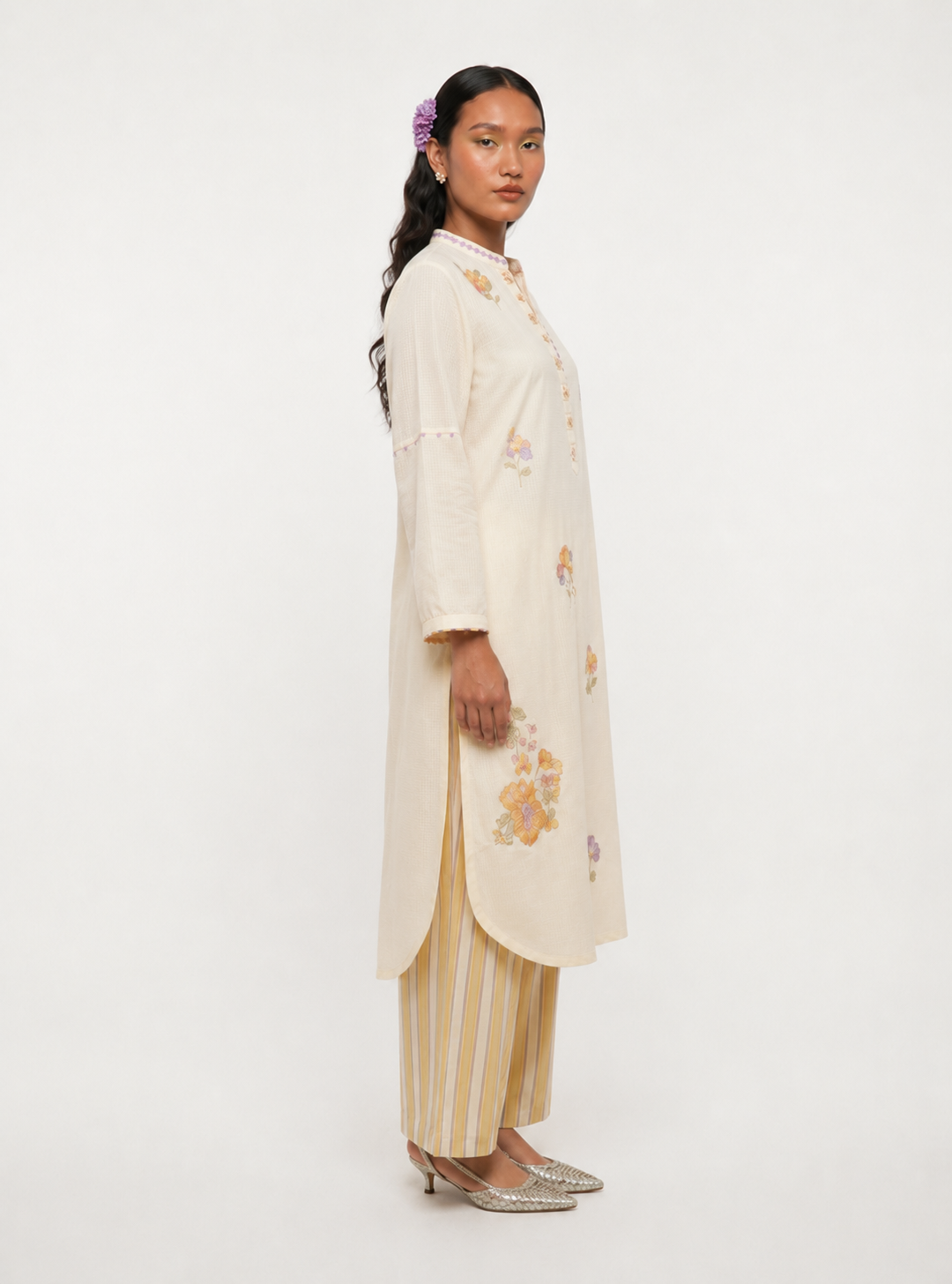 Daisy co-ord set- White