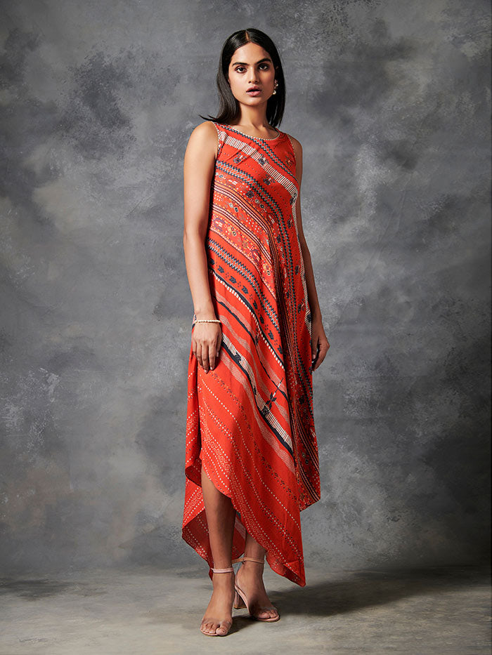 Aahi Dress - Orange