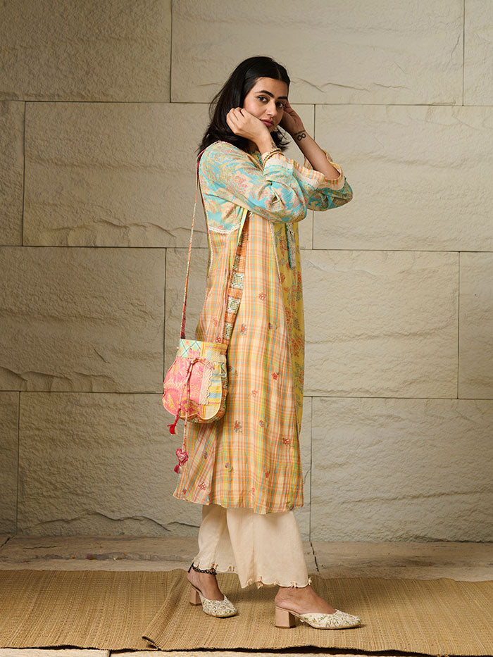 Jaan Kurta Set - Yellow